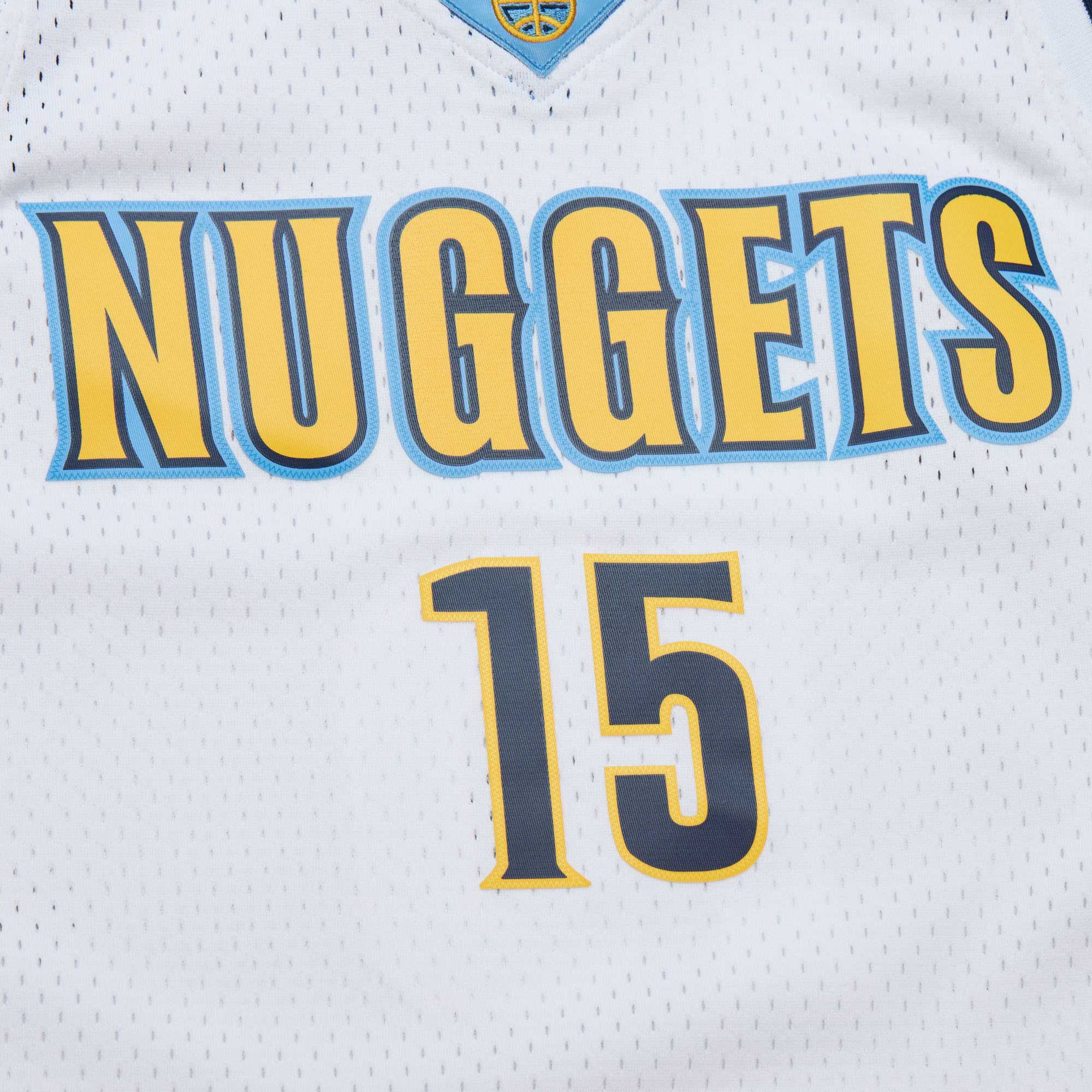 Nikola Jokic Denver Nuggets Mitchell & Ness 2016\/17 Throwback Swingman Jersey - White