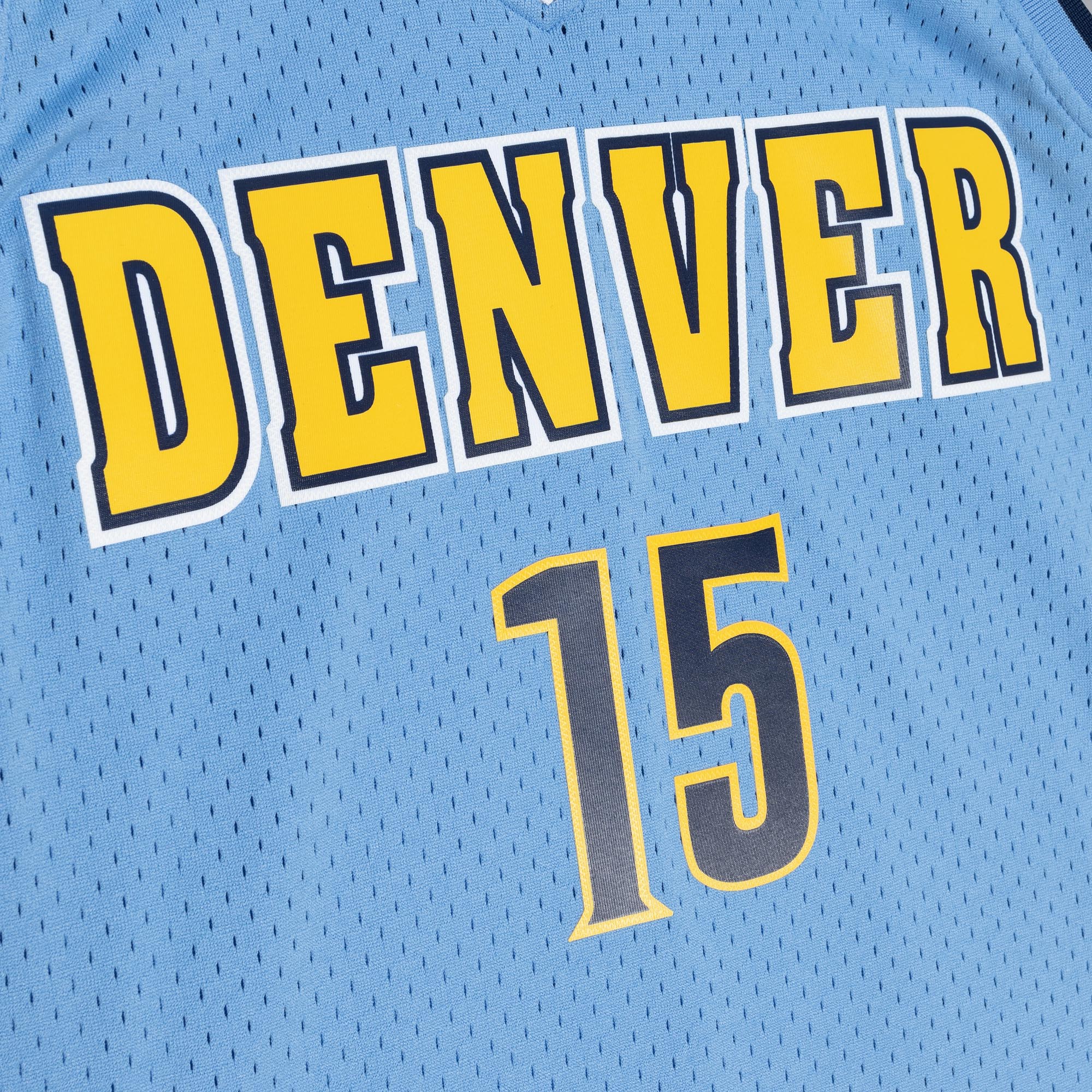 Nikola Jokic Denver Nuggets Mitchell & Ness 2016\/17 Swingman Jersey - Light Blue