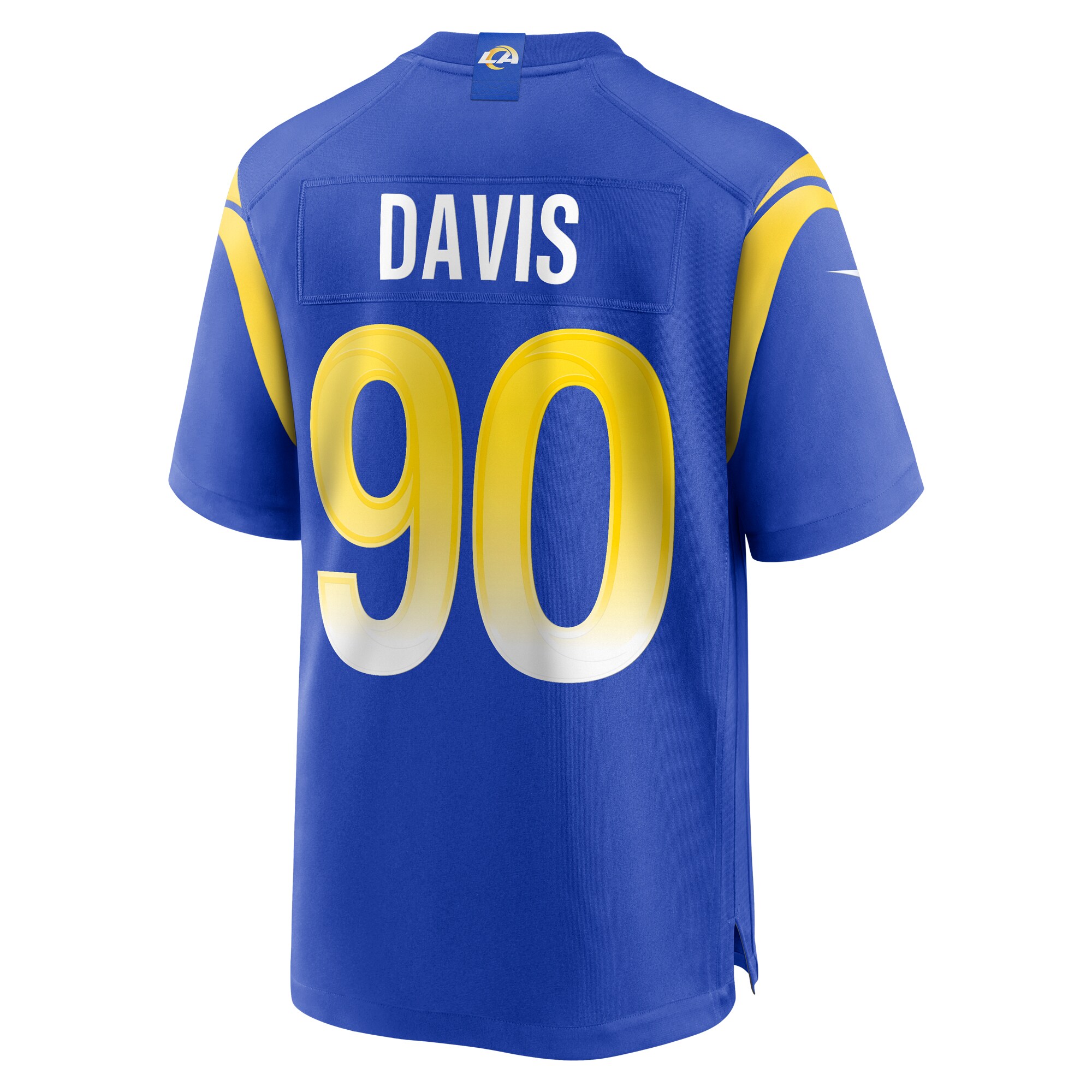 Tyler Davis Los Angeles Rams  Team Game Jersey -  Royal