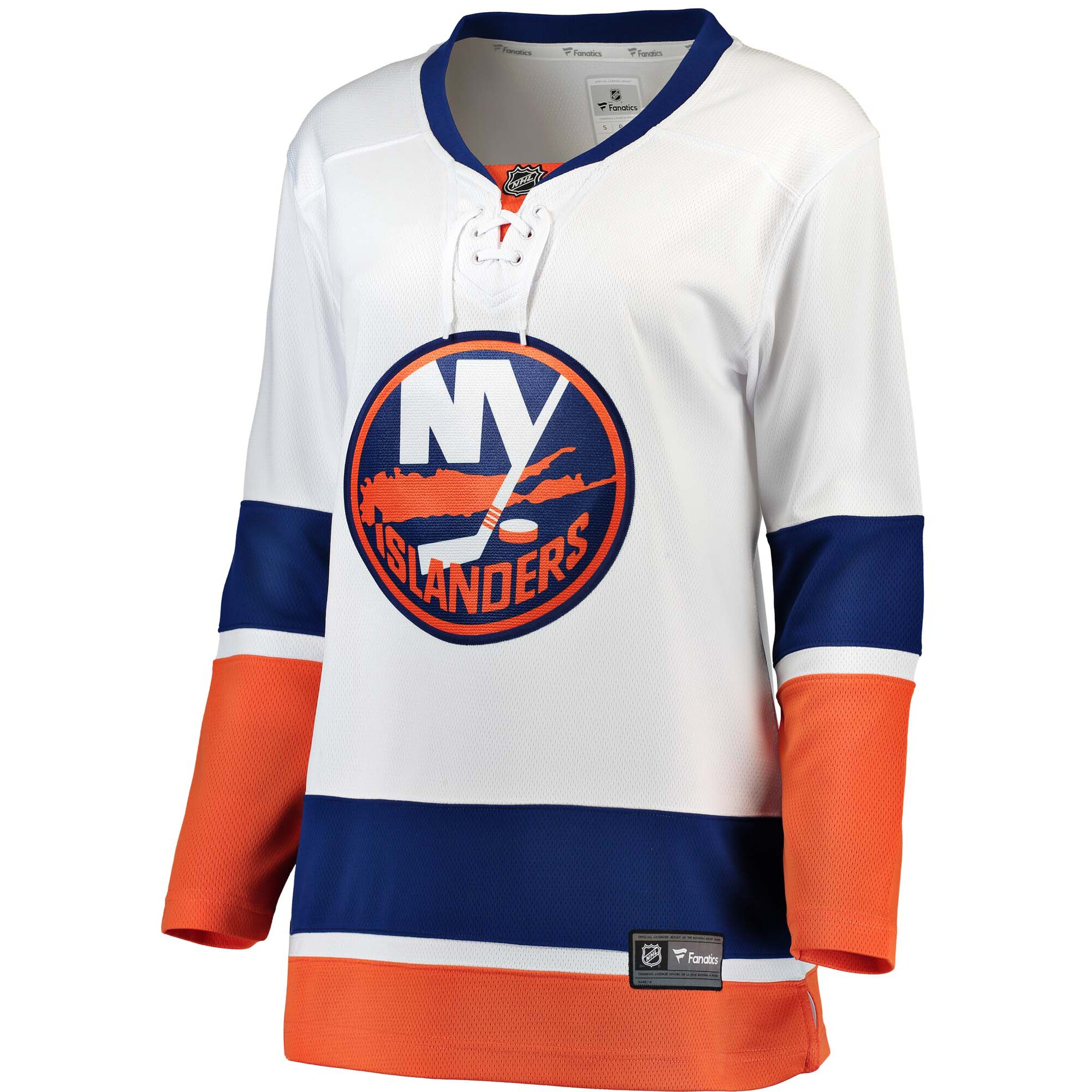 New York Islanders Fanatics Women's Away Breakaway Jersey - White