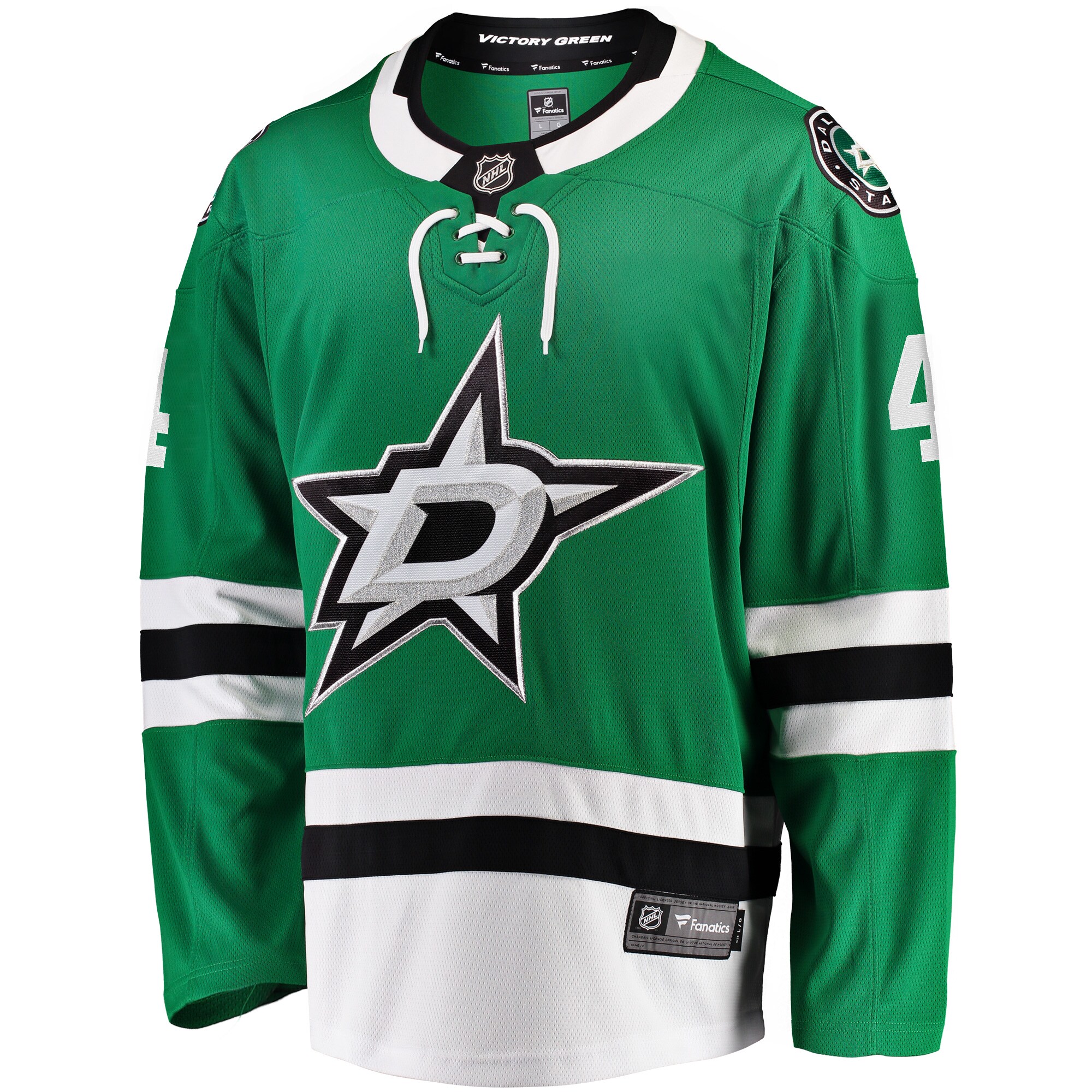 Miro Heiskanen Dallas Stars Fanatics Team Color Breakaway Player Jersey - Kelly Green