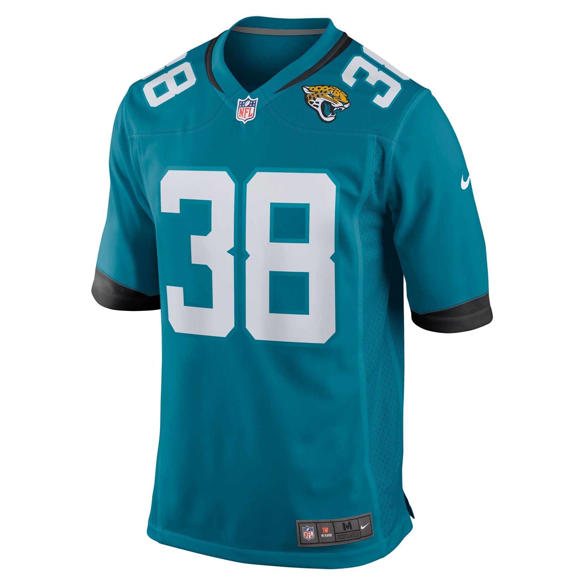 Riley Patterson Jacksonville Jaguars  Team Game Jersey -  Teal