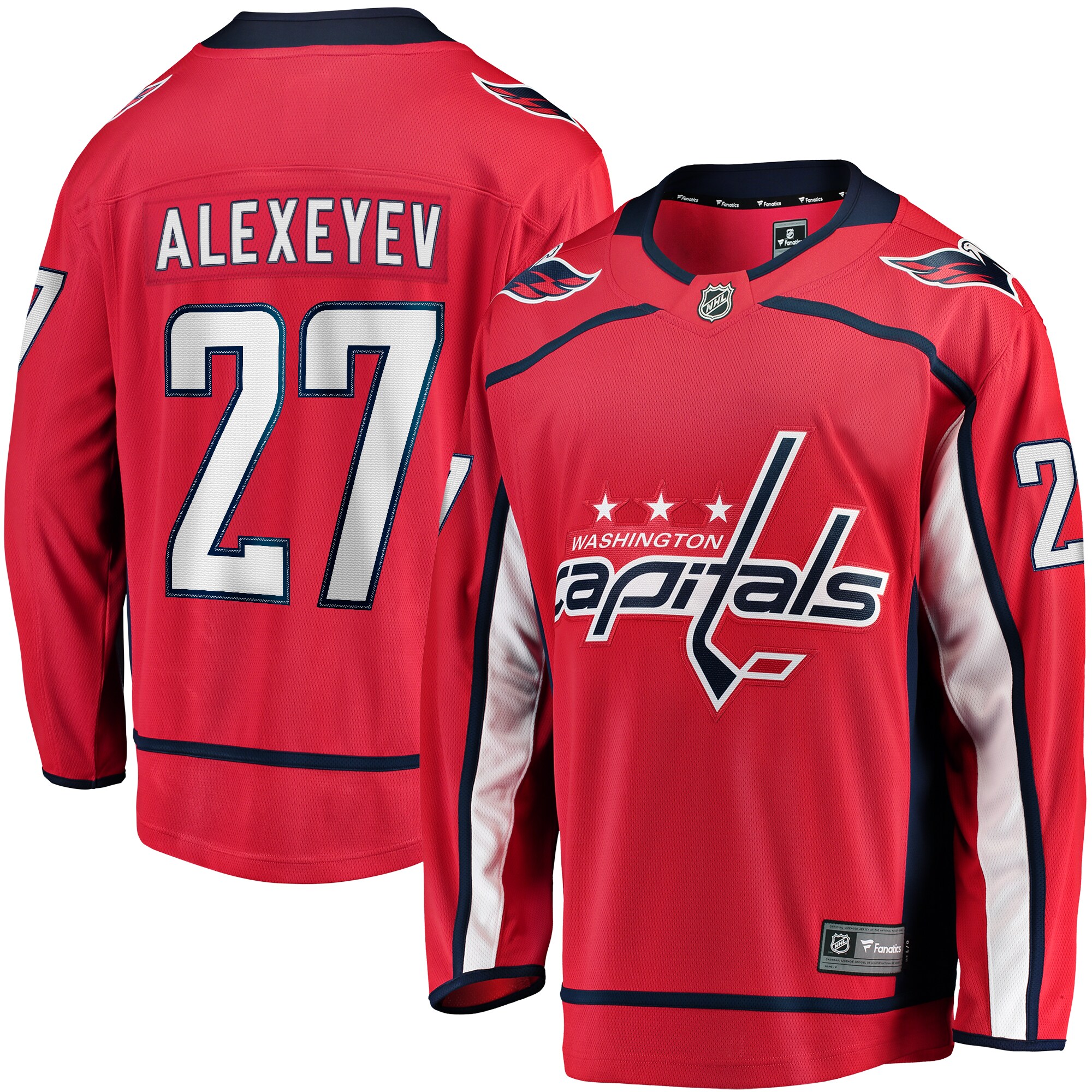 Alexander Alexeyev Washington Capitals Fanatics Home Breakaway Jersey - Red