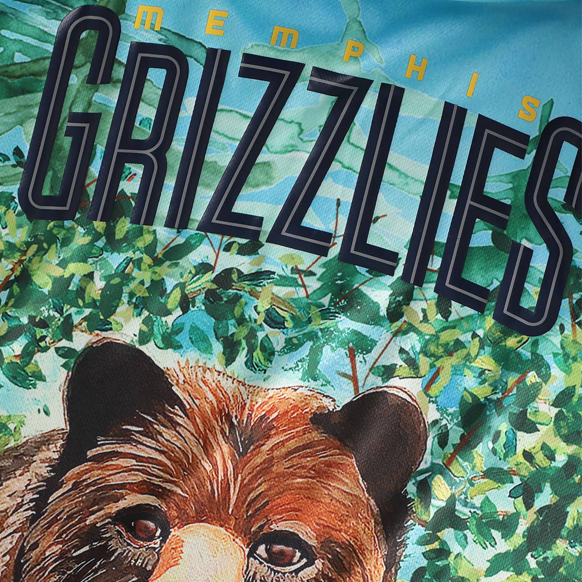 Memphis Grizzlies NBA & KidSuper Studios by Fanatics Unisex Hometown Jersey - Teal