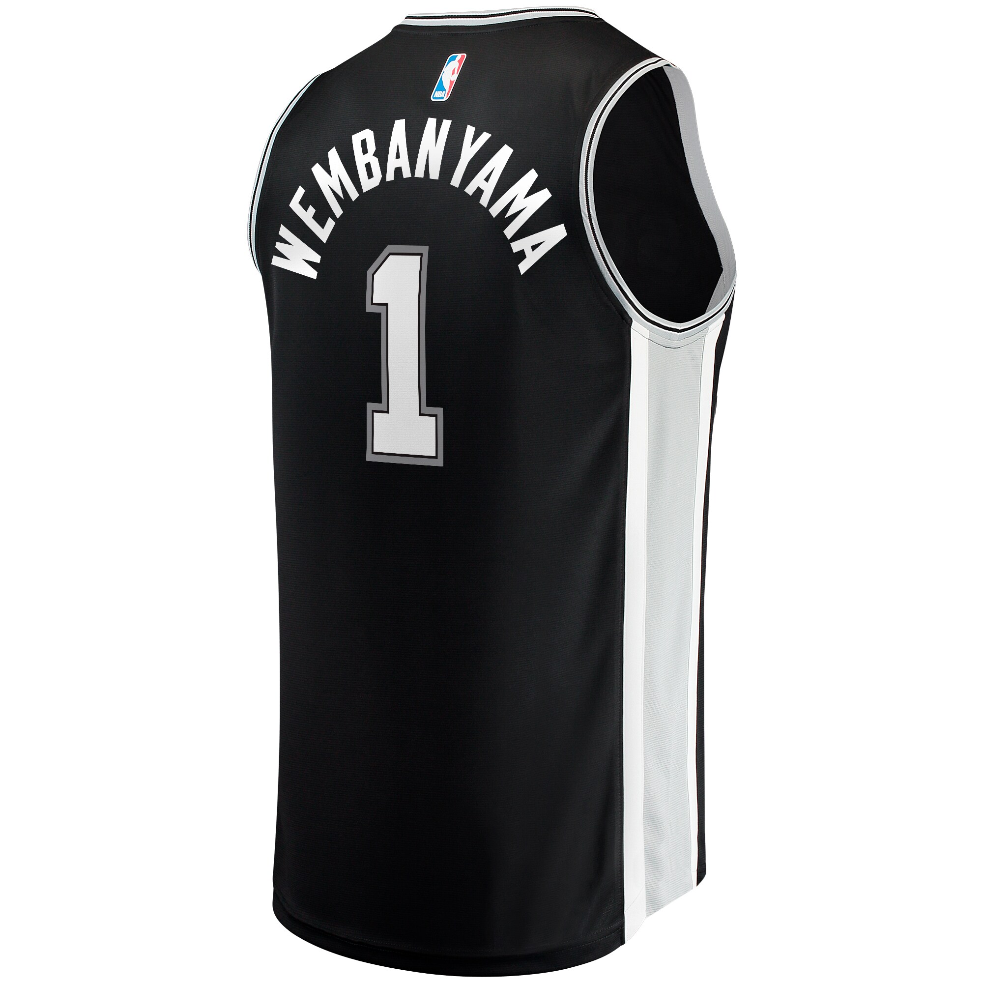 Victor Wembanyama San Antonio Spurs Fanatics  Fast Break Replica Jersey - Icon Edition - Black