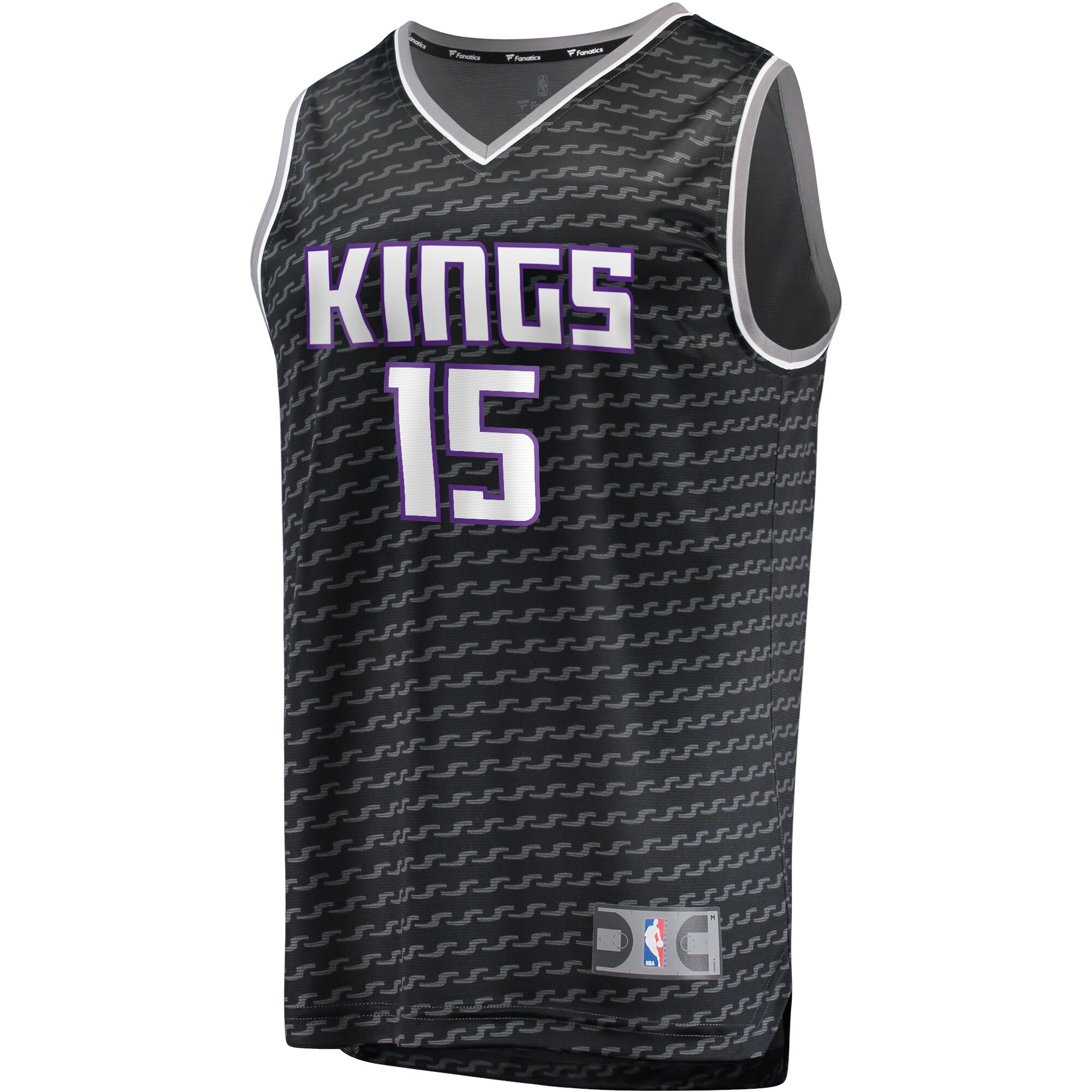 Davion Mitchell Sacramento Kings Fanatics Fast Break Replica Player Jersey - Statement Edition - Black