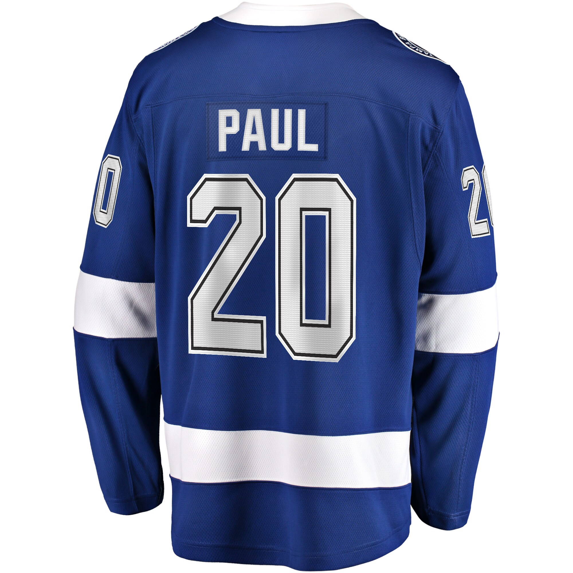 Nicholas Paul Tampa Bay Lightning Fanatics Home Breakaway Player Jersey - Blue