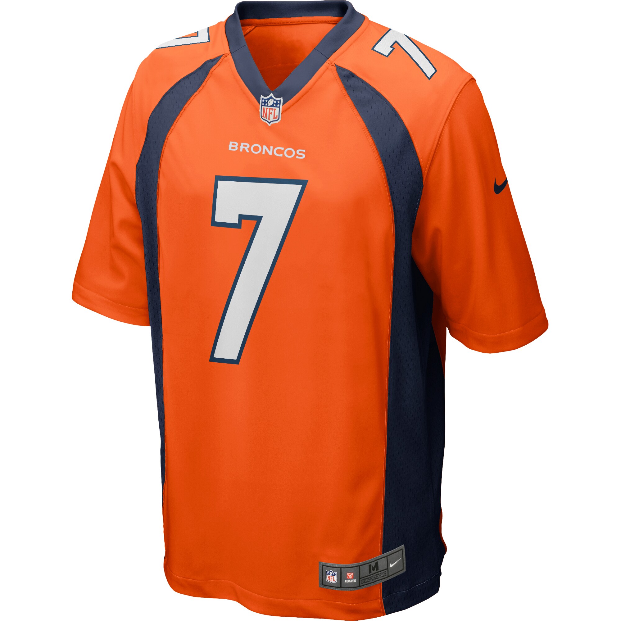 John Elway Denver Broncos  Game Retired Player Jersey - Orange