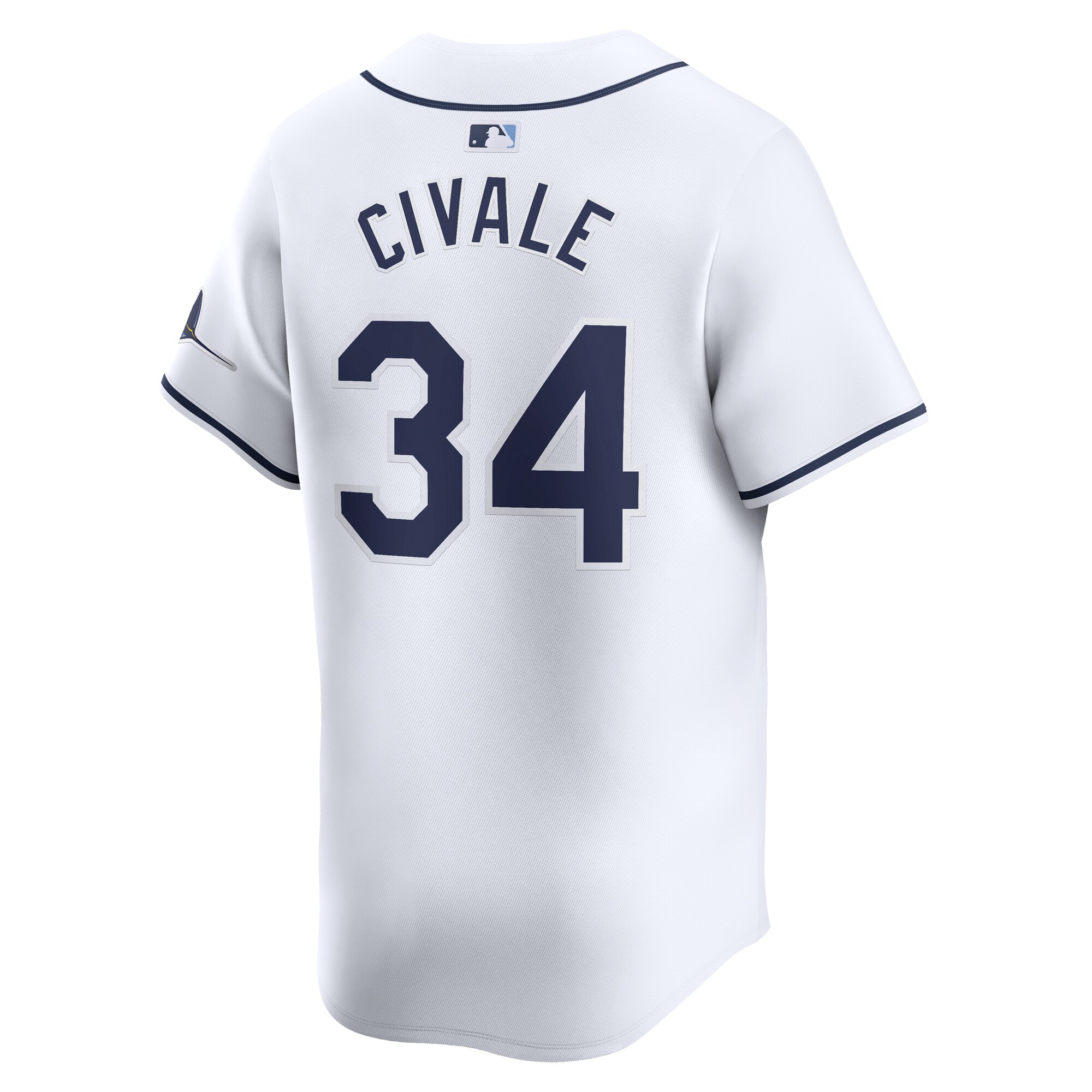 Aaron Civale Tampa Bay Rays  Home Limited Player Jersey - White