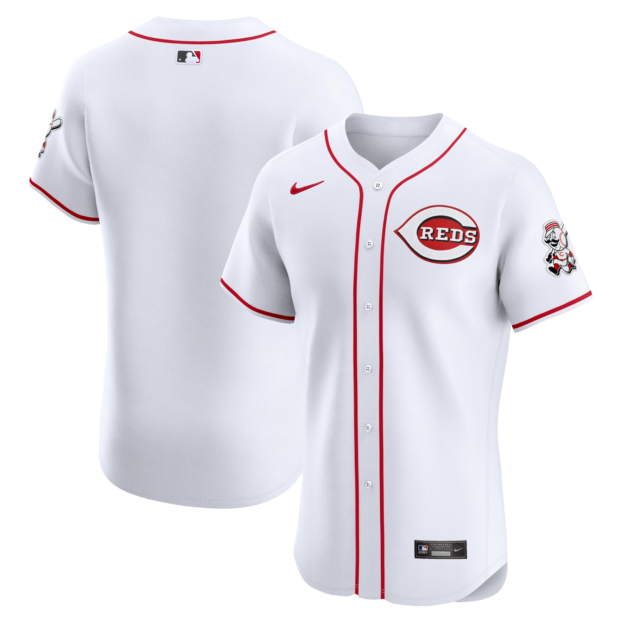 Cincinnati Reds  Home Elite Jersey - White