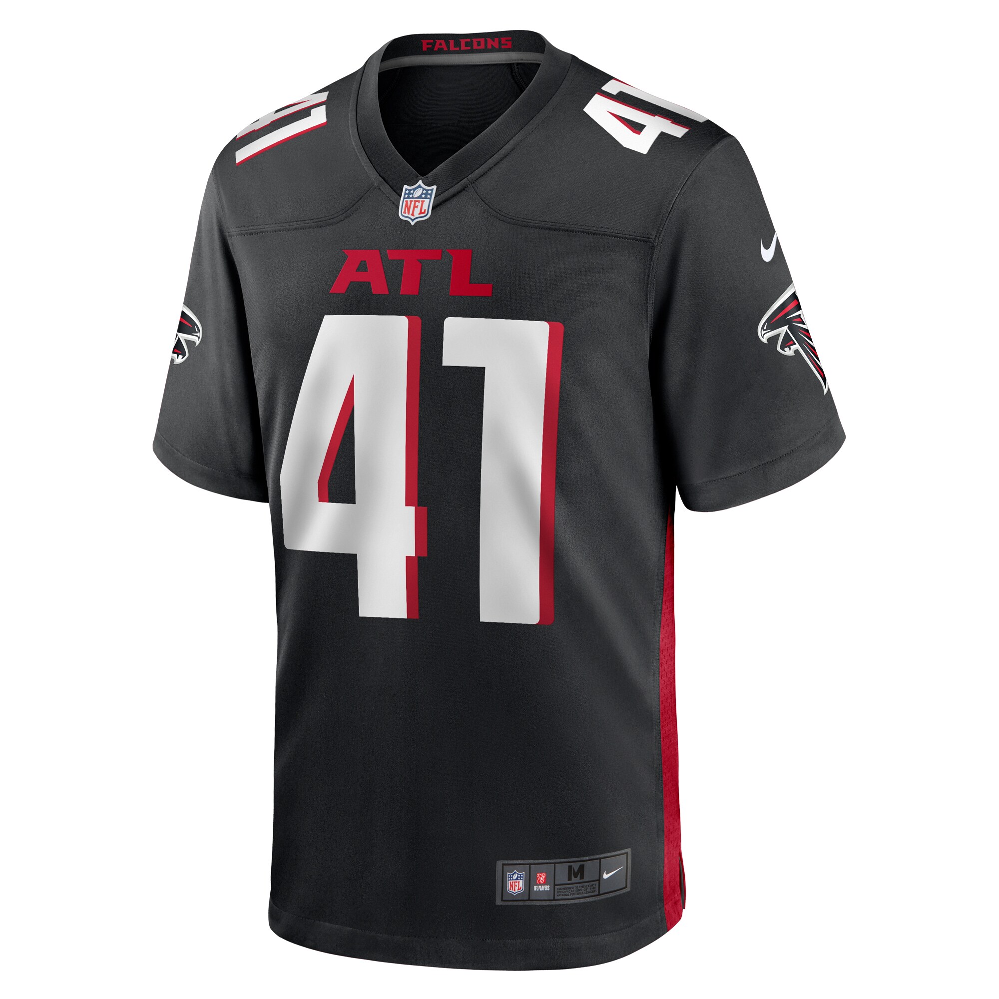 Lukas Denis Atlanta Falcons   Game Jersey -  Black