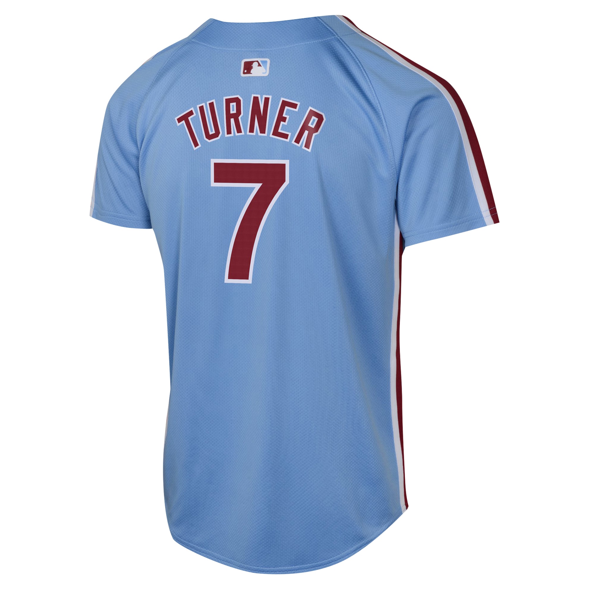 Trea Turner Philadelphia Phillies  Youth Alternate Limited Player Jersey - Light Blue