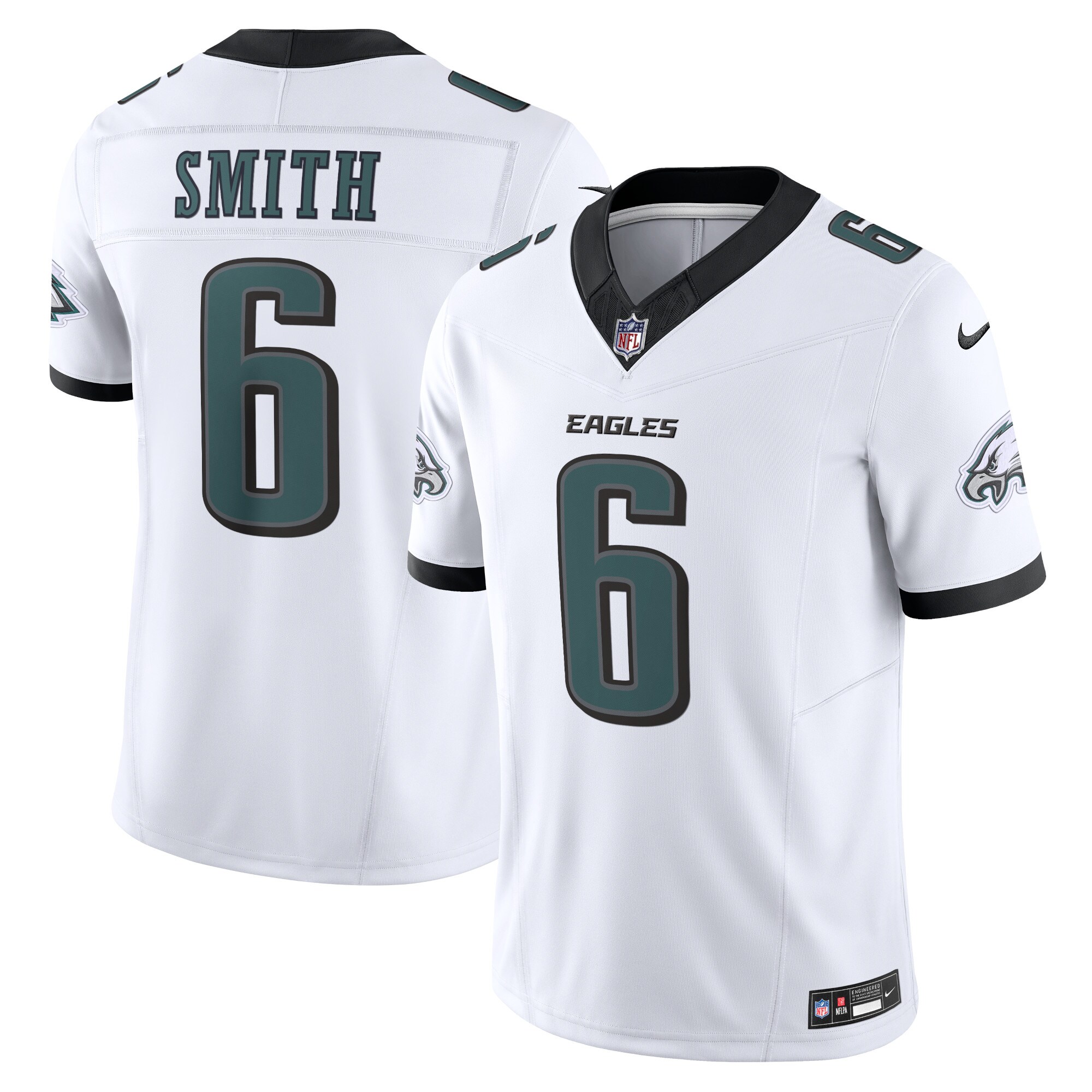DeVonta Smith Philadelphia Eagles  Vapor F.U.S.E. Limited Jersey - White