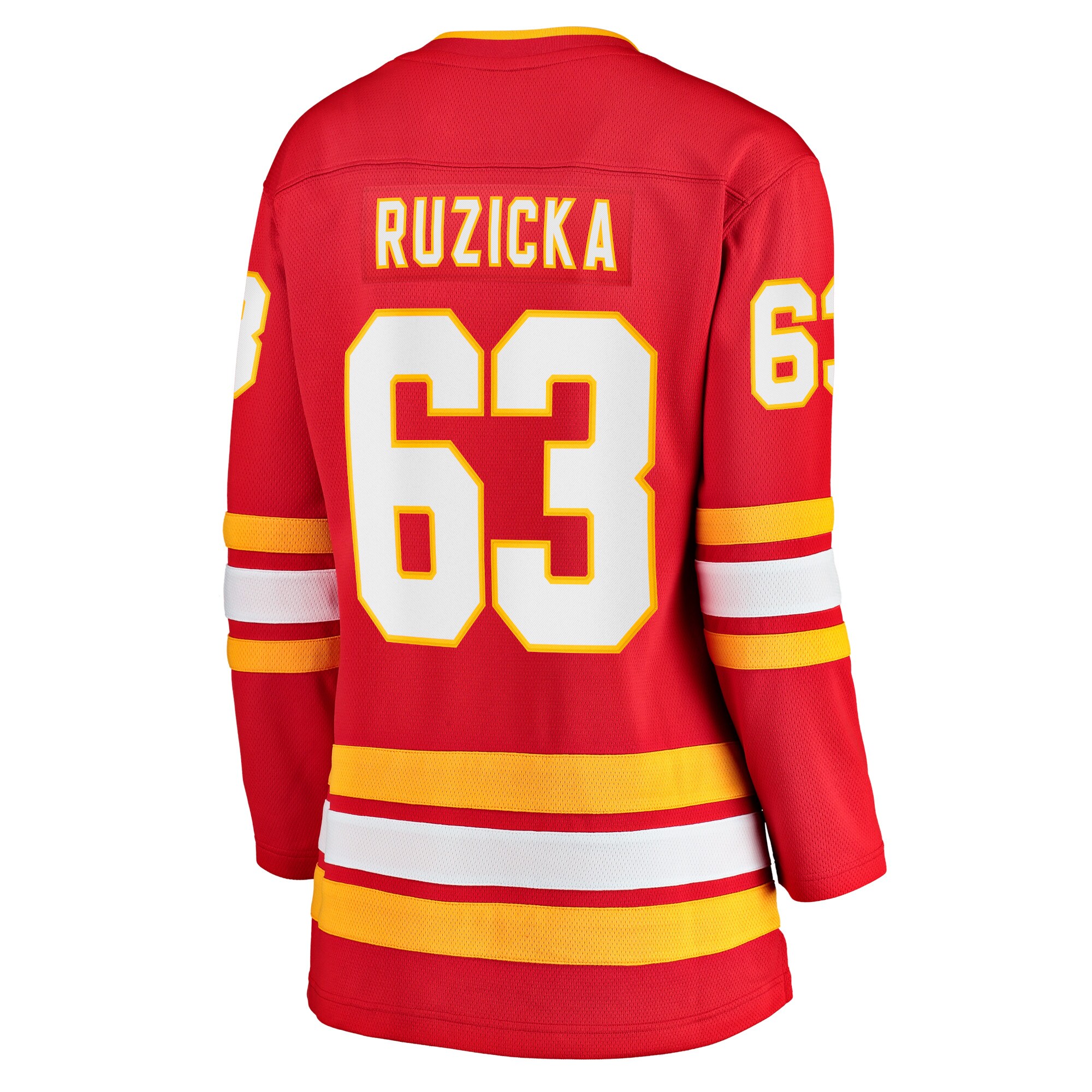 Adam Ruzicka Calgary Flames Fanatics Women's Home Breakaway Player Jersey - Red