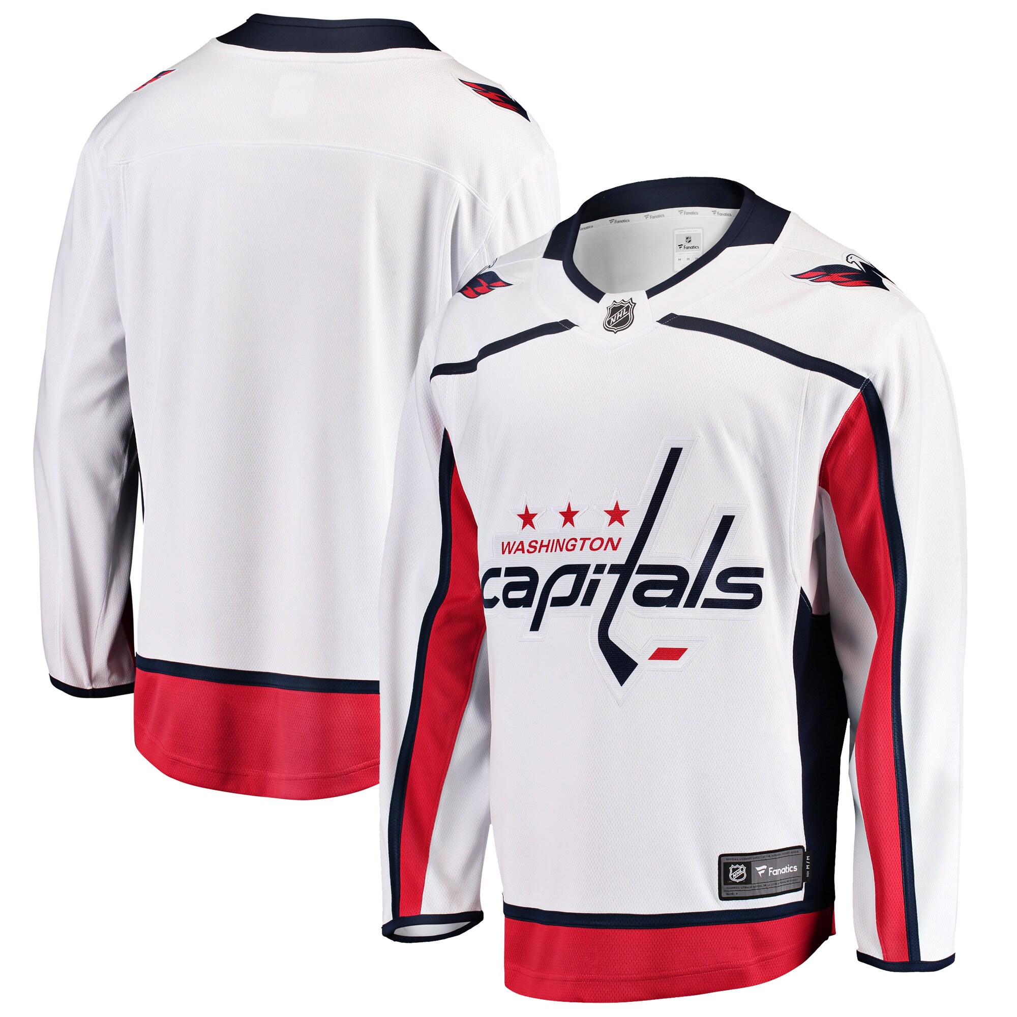 Washington Capitals Fanatics Breakaway Away Jersey - White