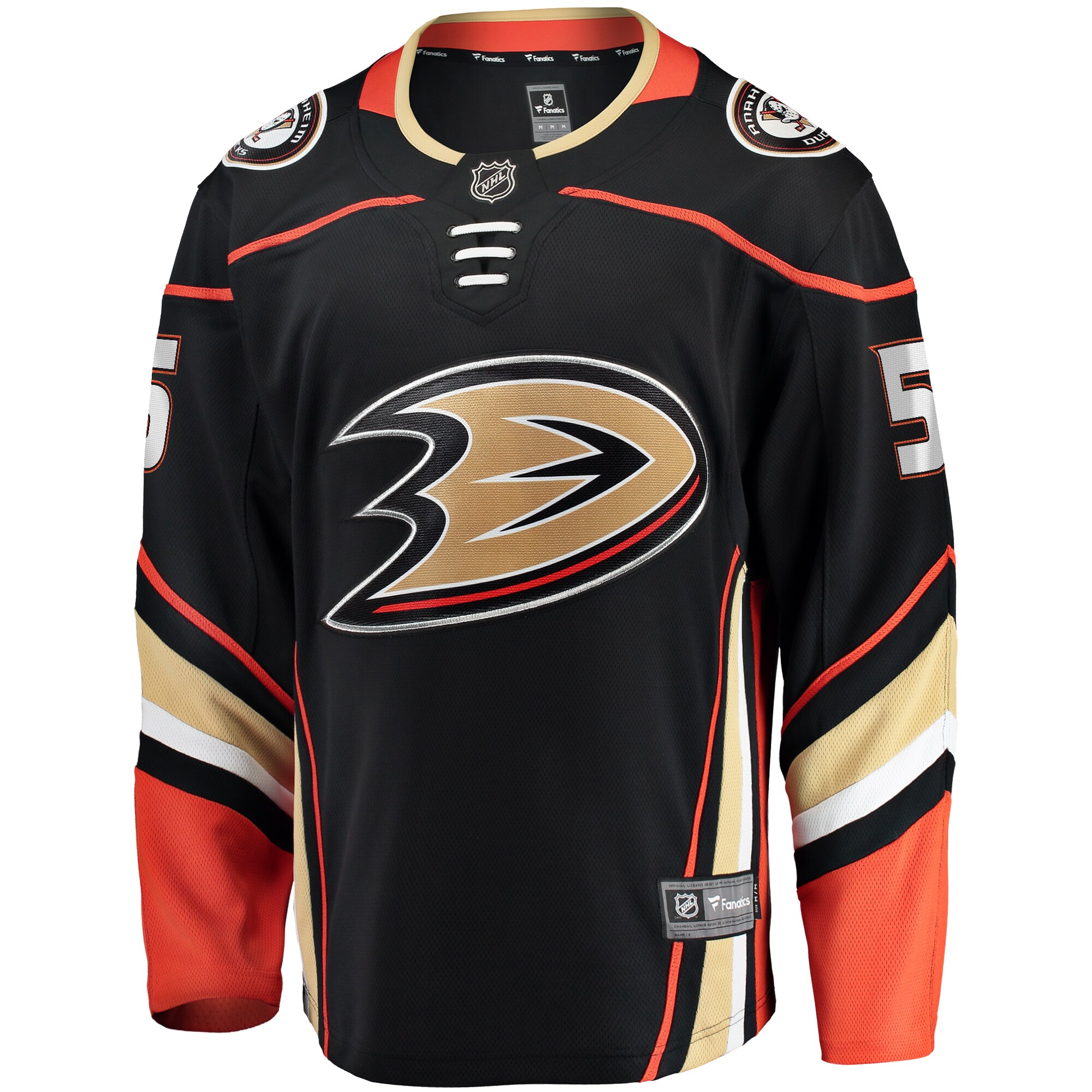Urho Vaakanainen Anaheim Ducks Fanatics Home Premier Breakaway Player Jersey - Black