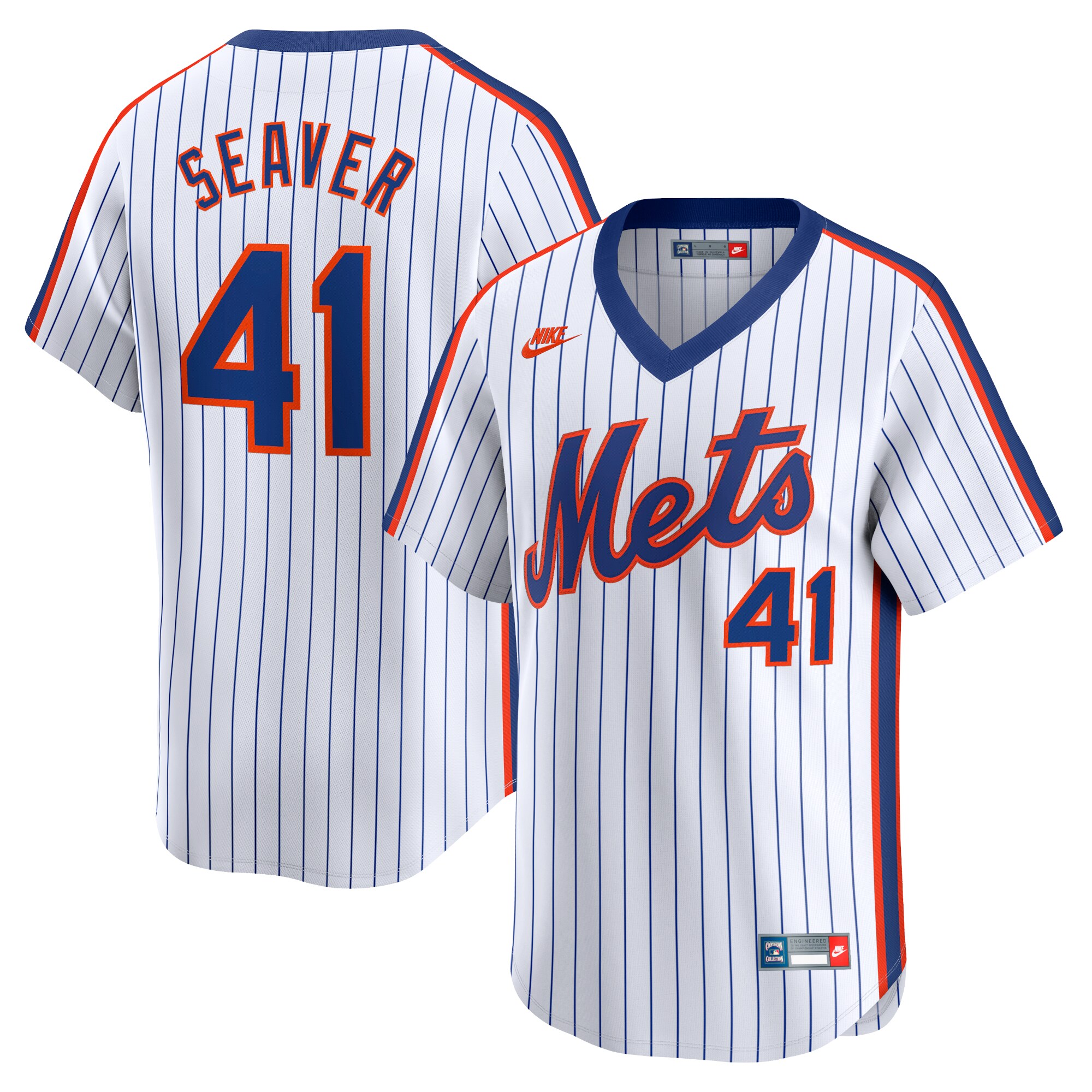 Tom Seaver New York Mets  Throwback Cooperstown Limited Jersey - White