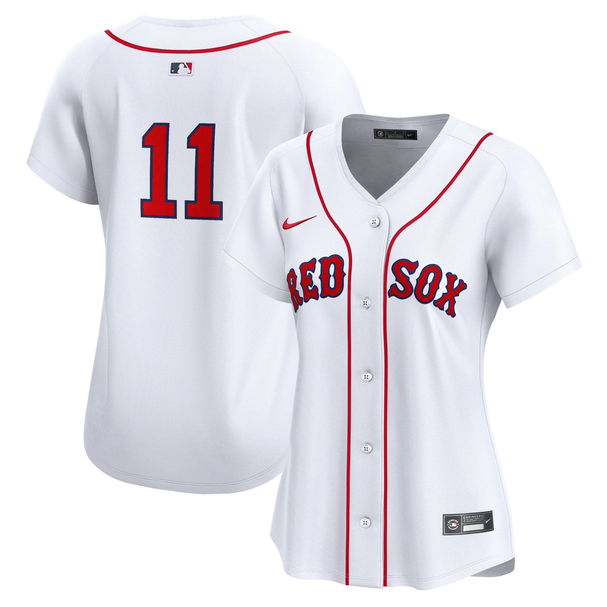 Rafael Devers Boston Red Sox  Women's Home Limited Player Jersey - White