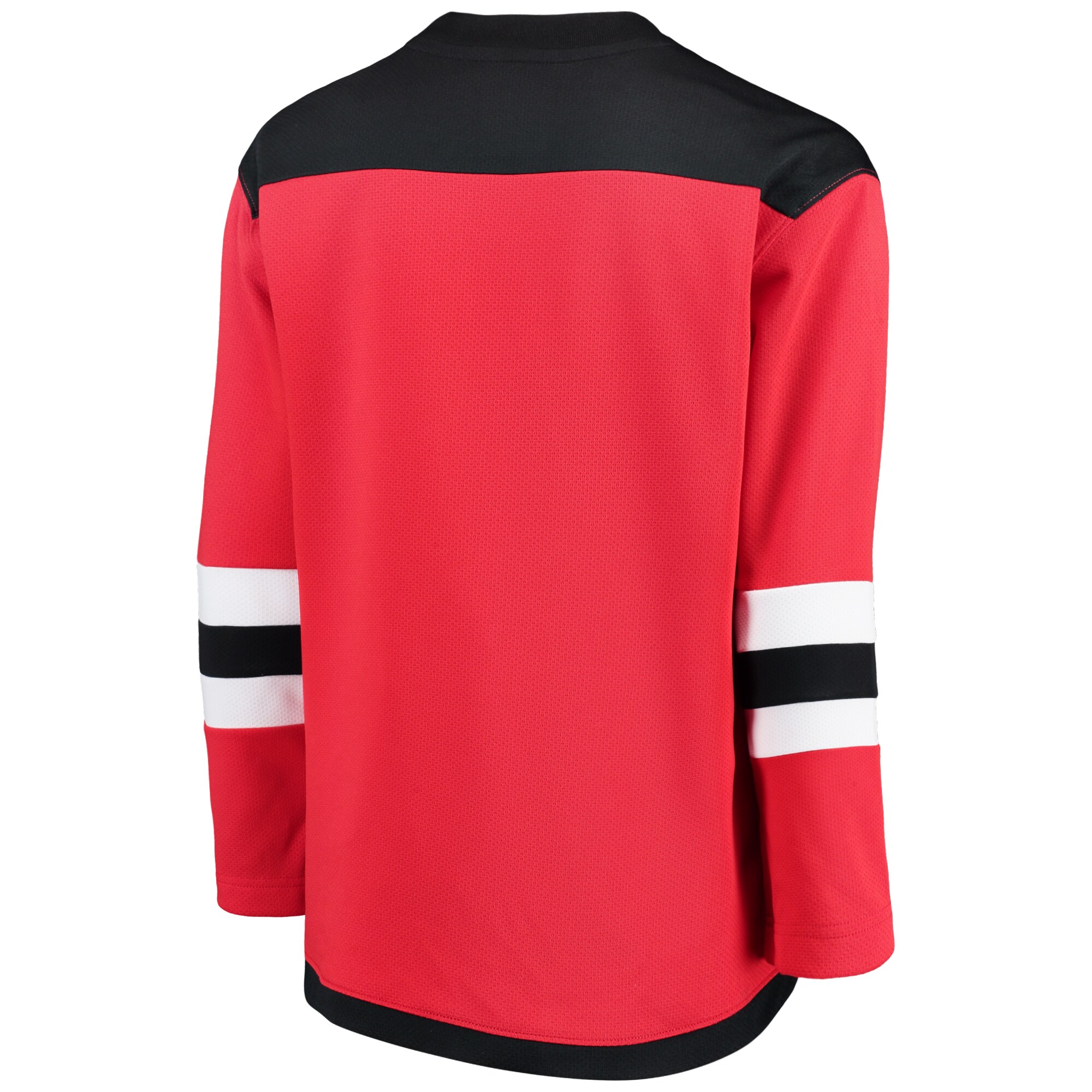New Jersey Devils Fanatics Youth Home Replica Blank Jersey - Red