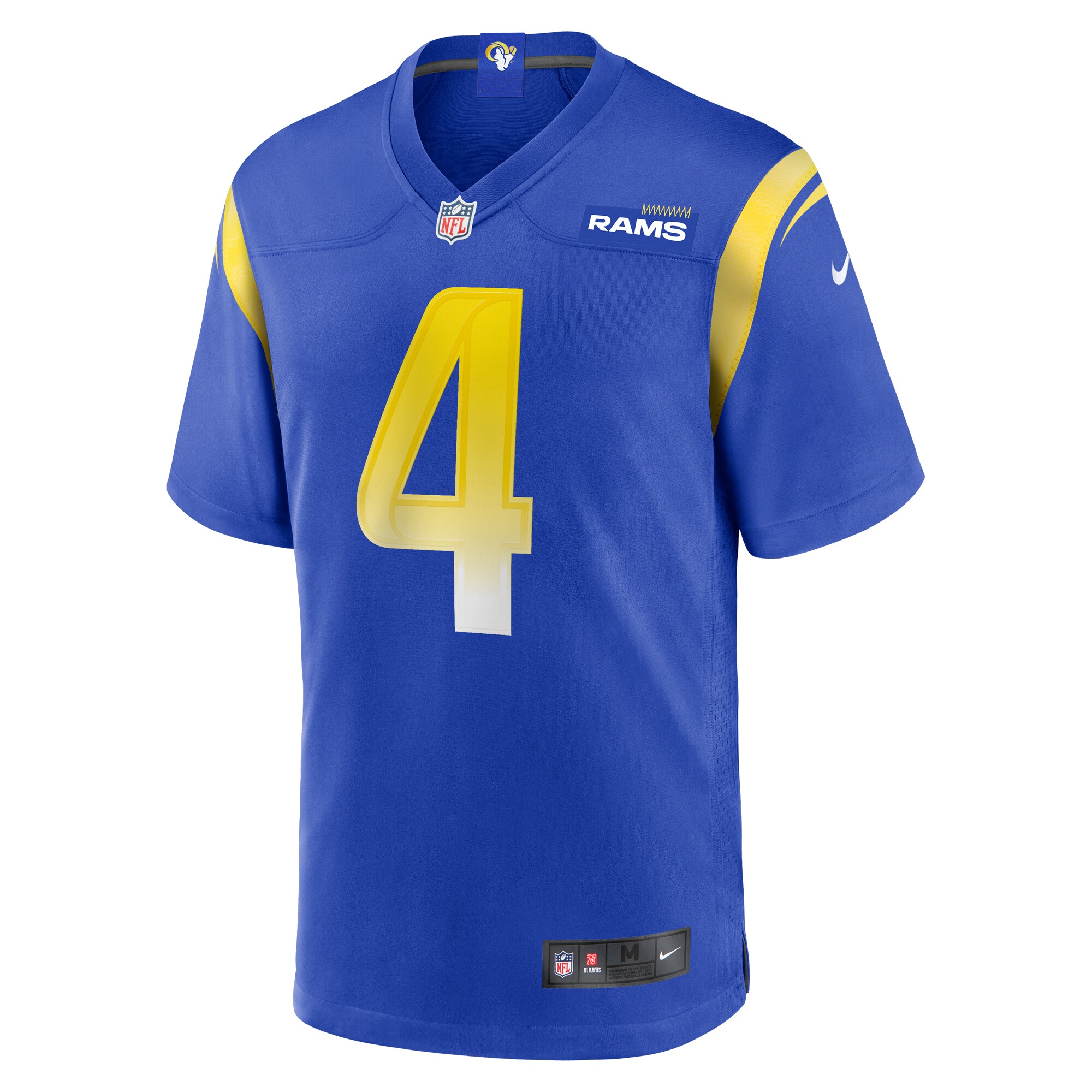Dresser Winn Los Angeles Rams  Team Game Jersey -  Royal