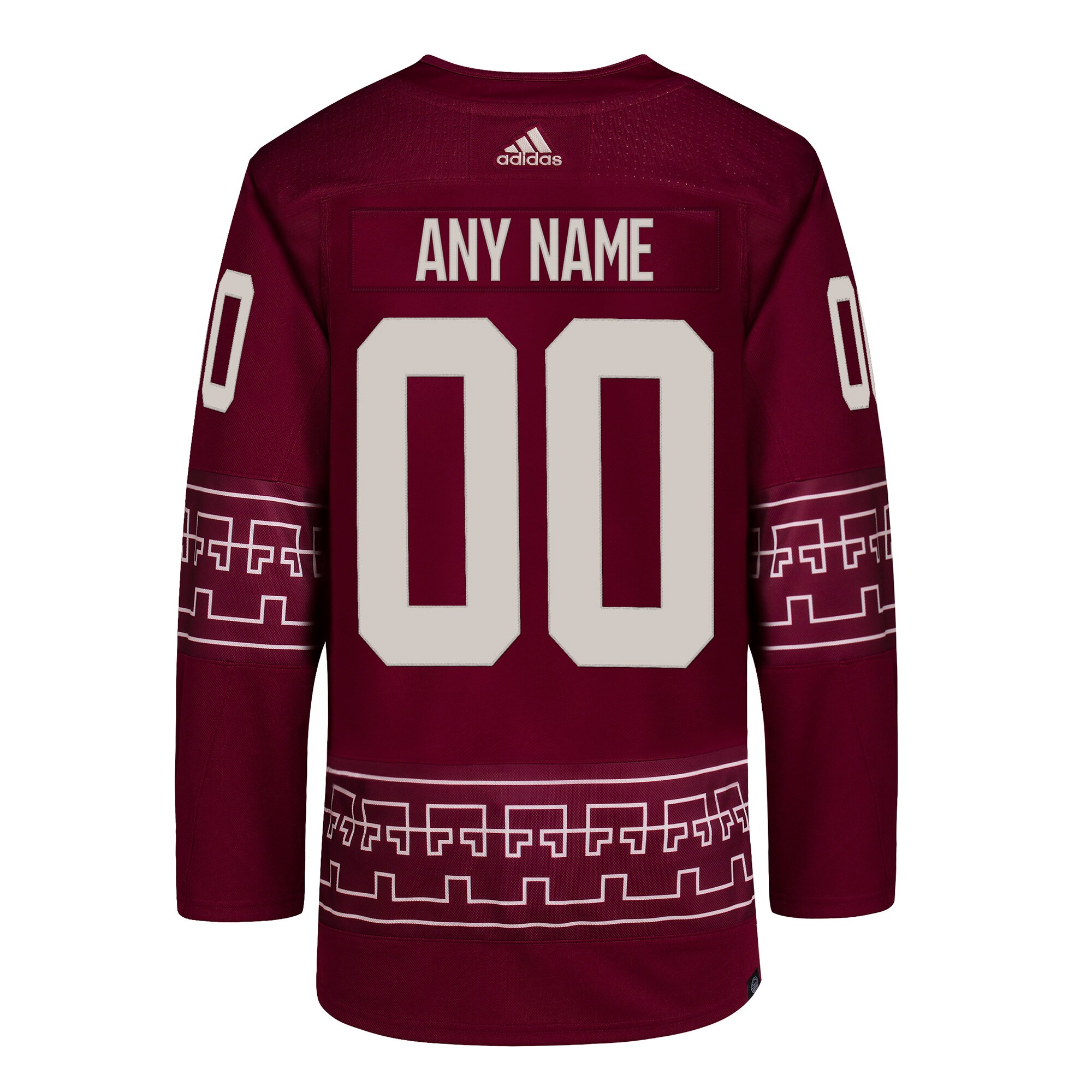 Arizona Coyotes adidas  Alternate  Primegreen Authentic Custom Jersey - Garnet