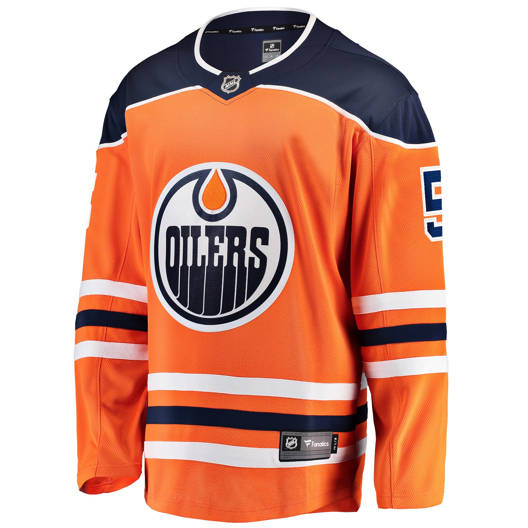 Cody Ceci Edmonton Oilers Fanatics Home Breakaway Player Jersey - Orange