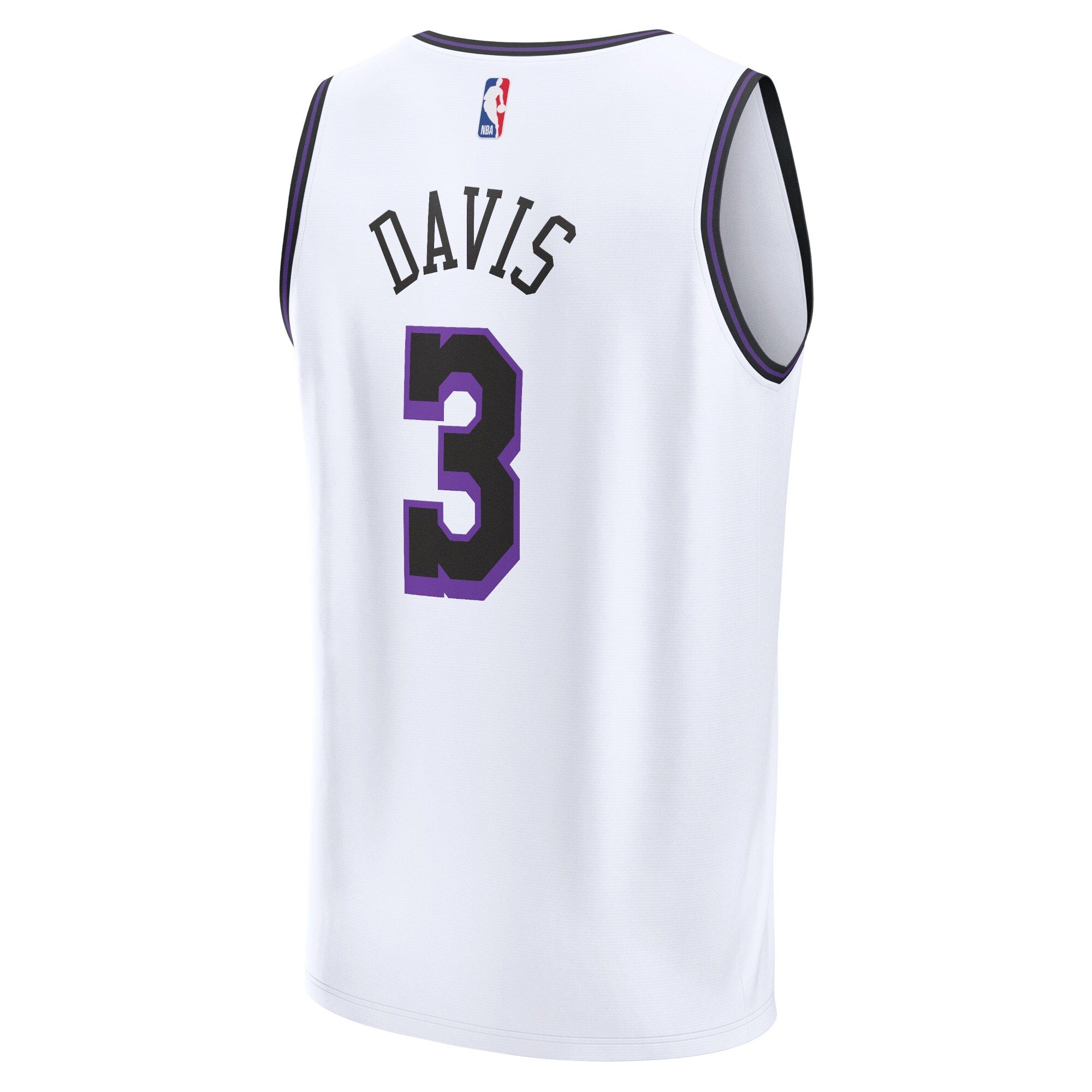 Anthony Davis Los Angeles Lakers Fanatics Fastbreak Jersey - City Edition - White