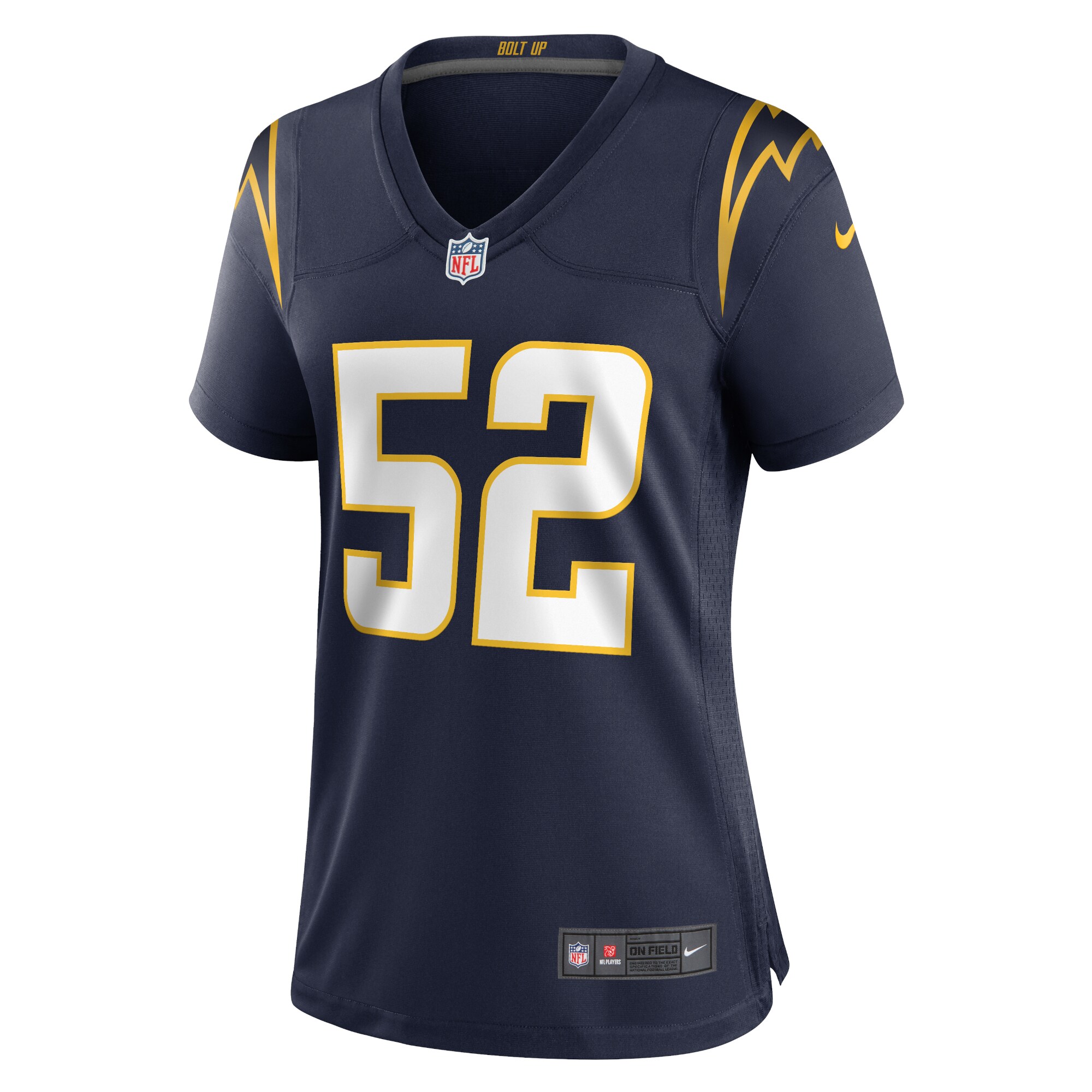 Khalil Mack Los Angeles Chargers  Women's Alternate Game Jersey - Navy