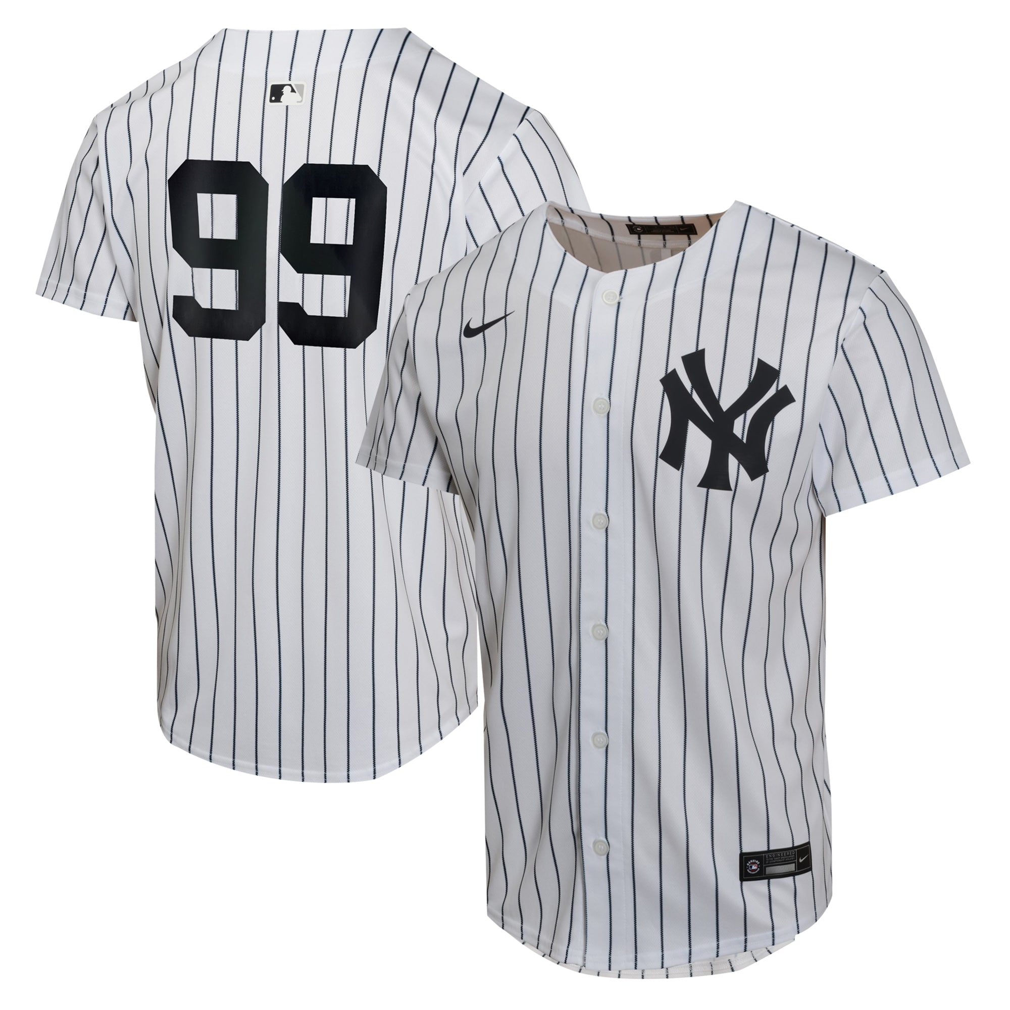 Aaron Judge New York Yankees  Youth Home Game Player Jersey - White