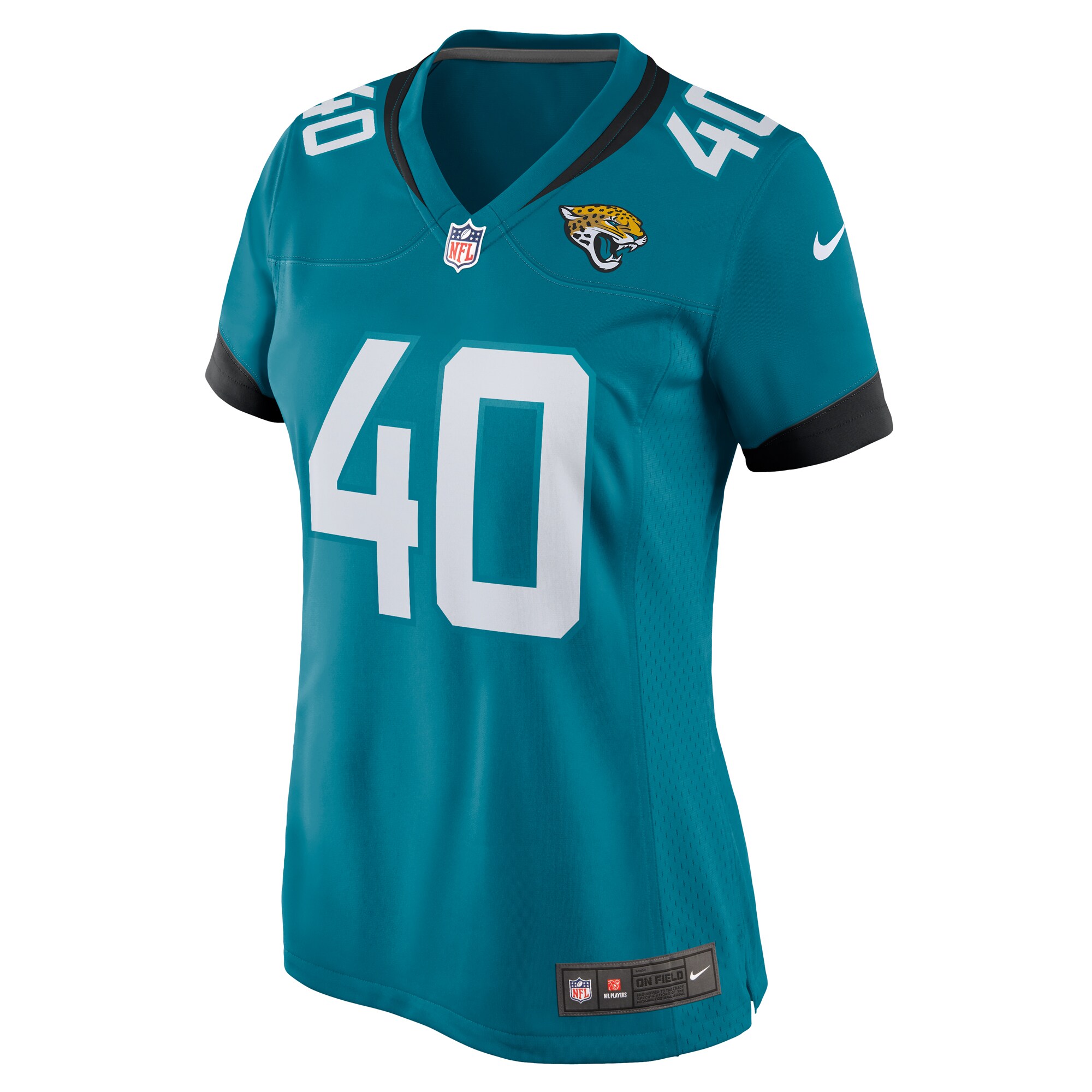 Erick Hallett Jacksonville Jaguars  Women's  Game Jersey -  Teal