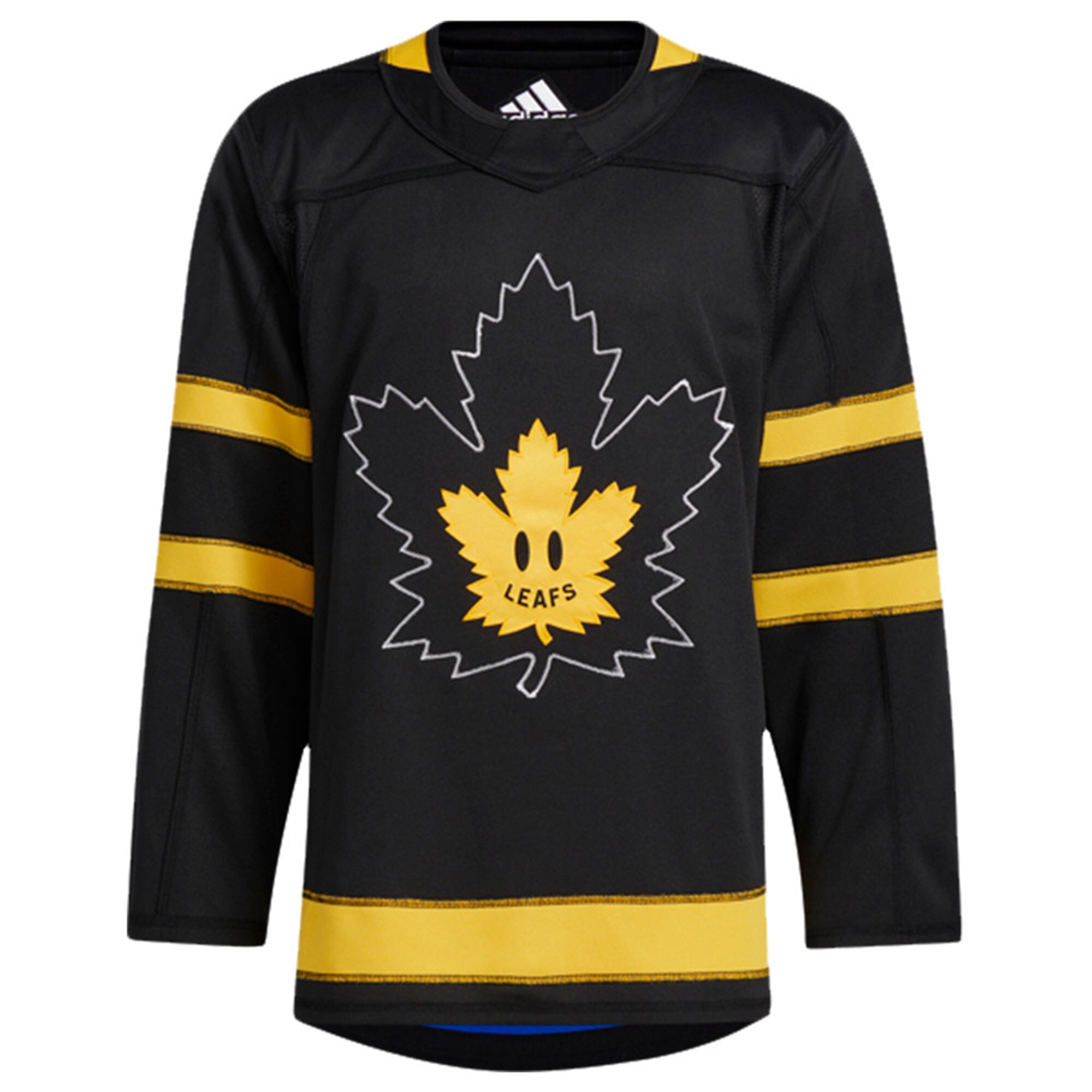adidas Authentic Toronto Maple Leafs x drew house Alternate Custom Jersey - Black