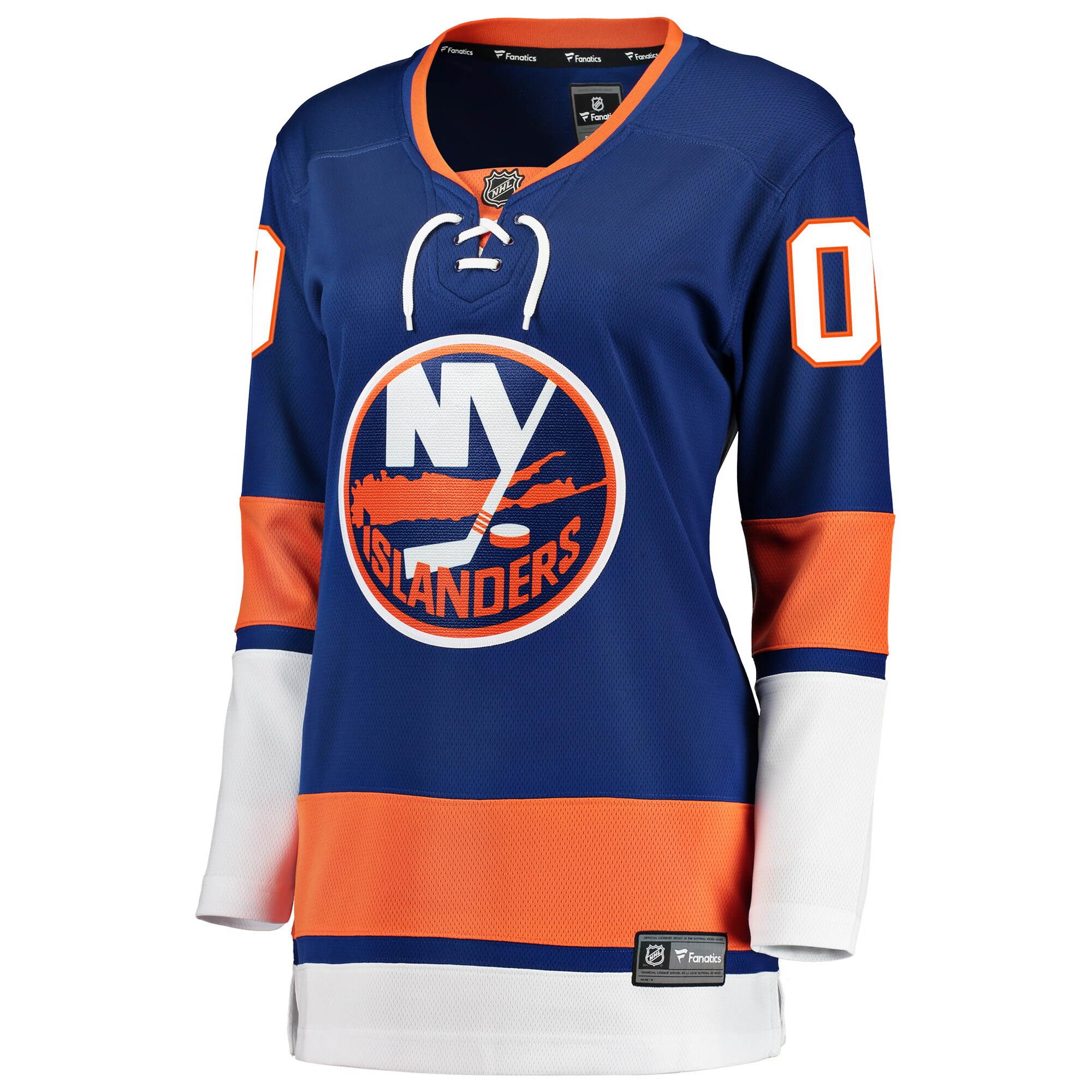 New York Islanders Fanatics Women's Home Breakaway Custom Jersey - Blue