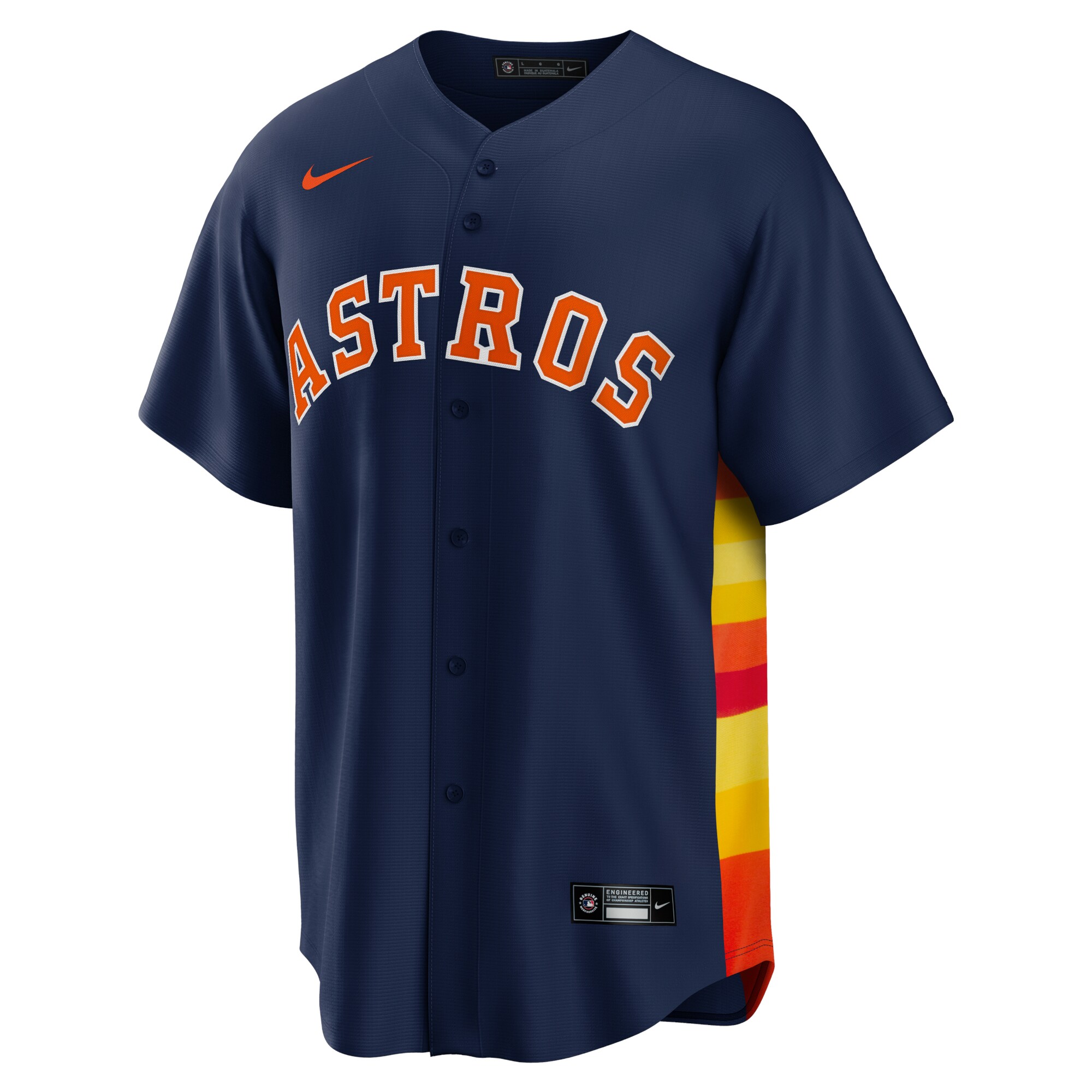 Houston Astros  Alternate Replica Team Jersey - Navy