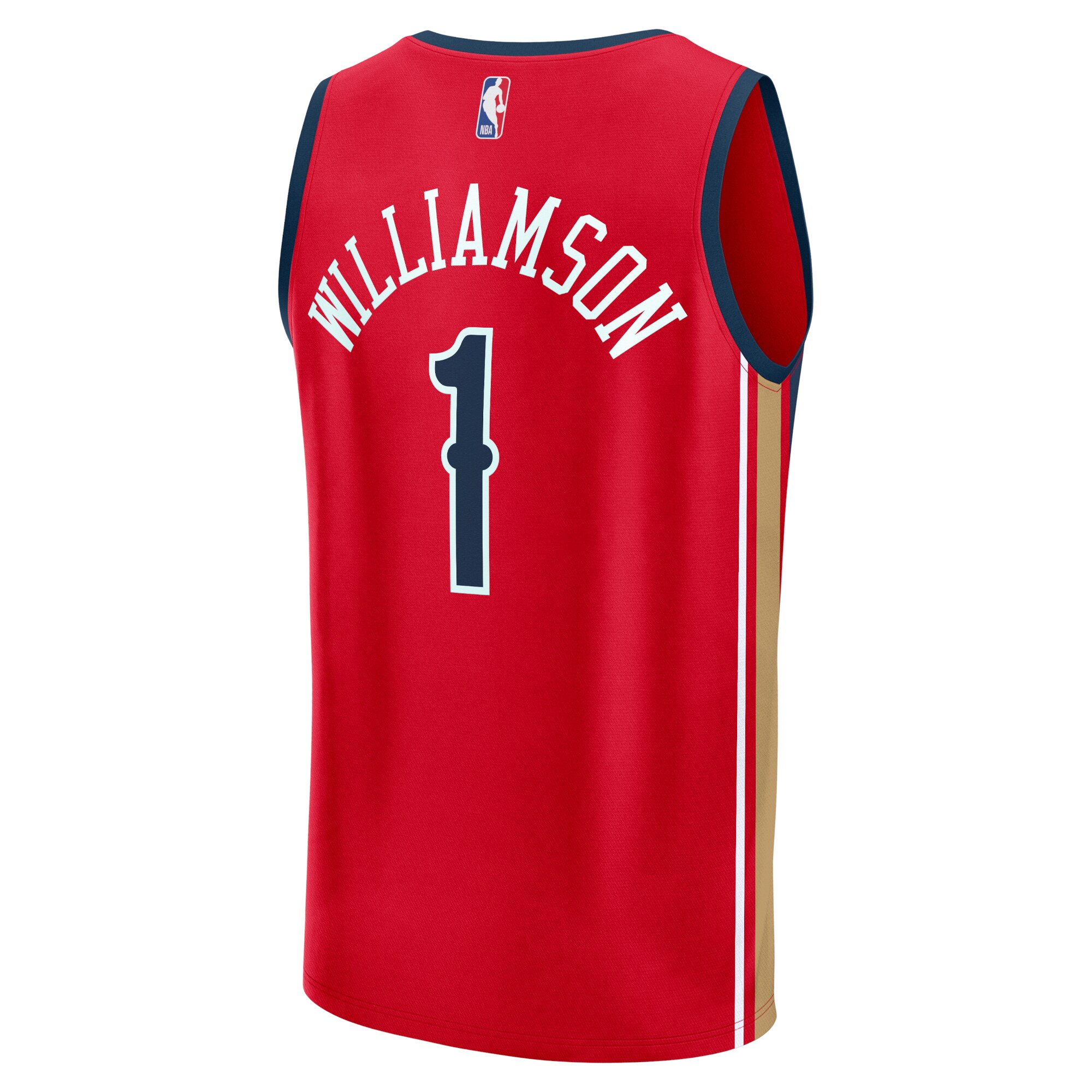 Zion Williamson New Orleans Pelicans Fanatics Fast Break Replica Player Jersey - Statement Edition - Red