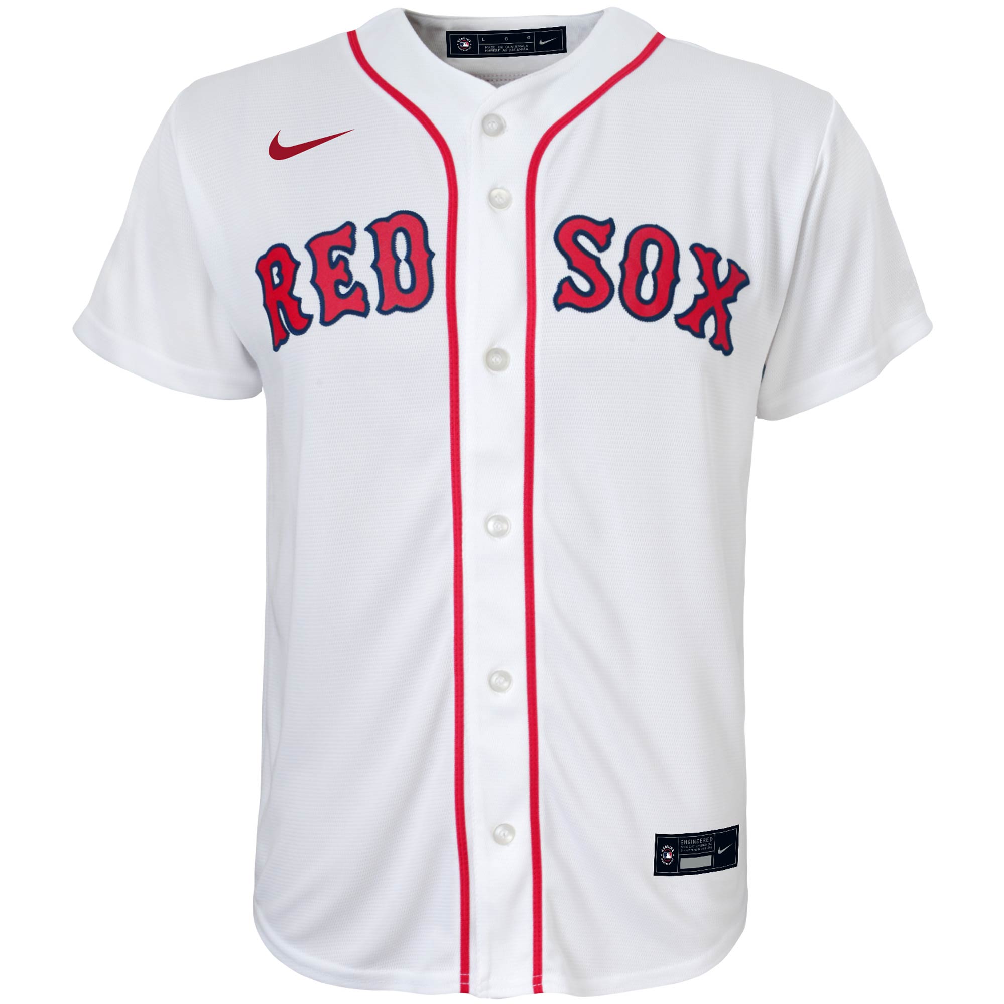 Boston Red Sox  Youth Home Replica Team Jersey - White