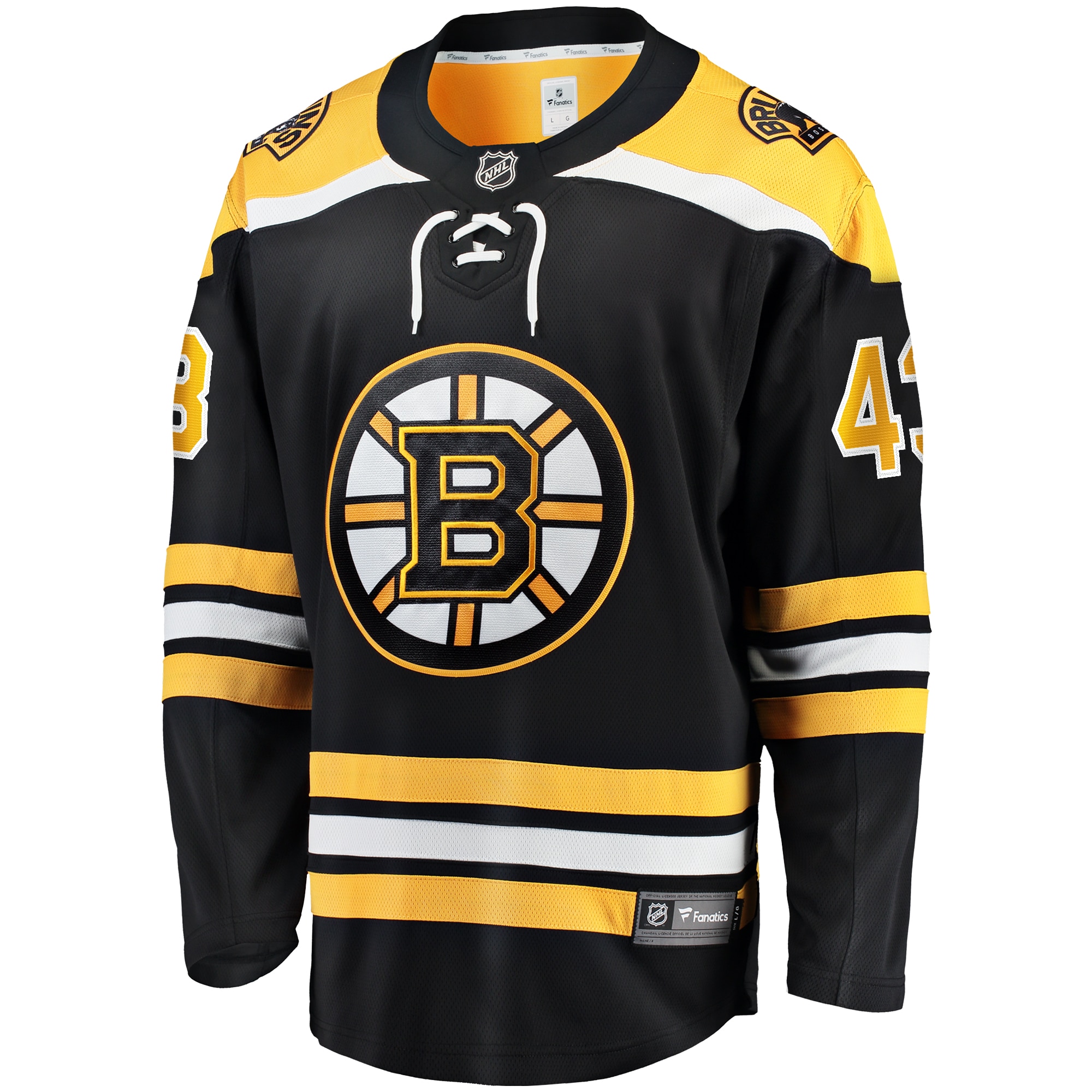 Danton Heinen Boston Bruins Fanatics Home Premier Breakaway Player Jersey - Black