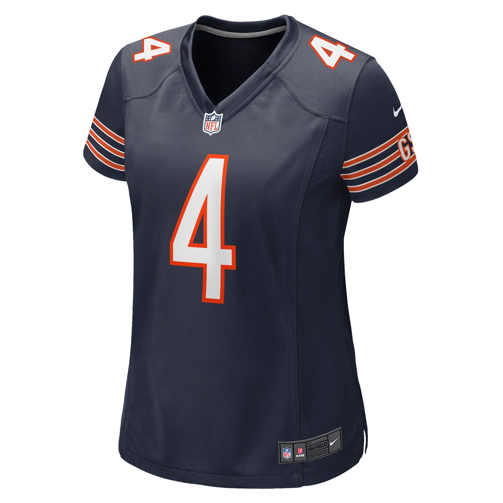 Eddie Jackson Chicago Bears  Women's Game Player Jersey - Navy