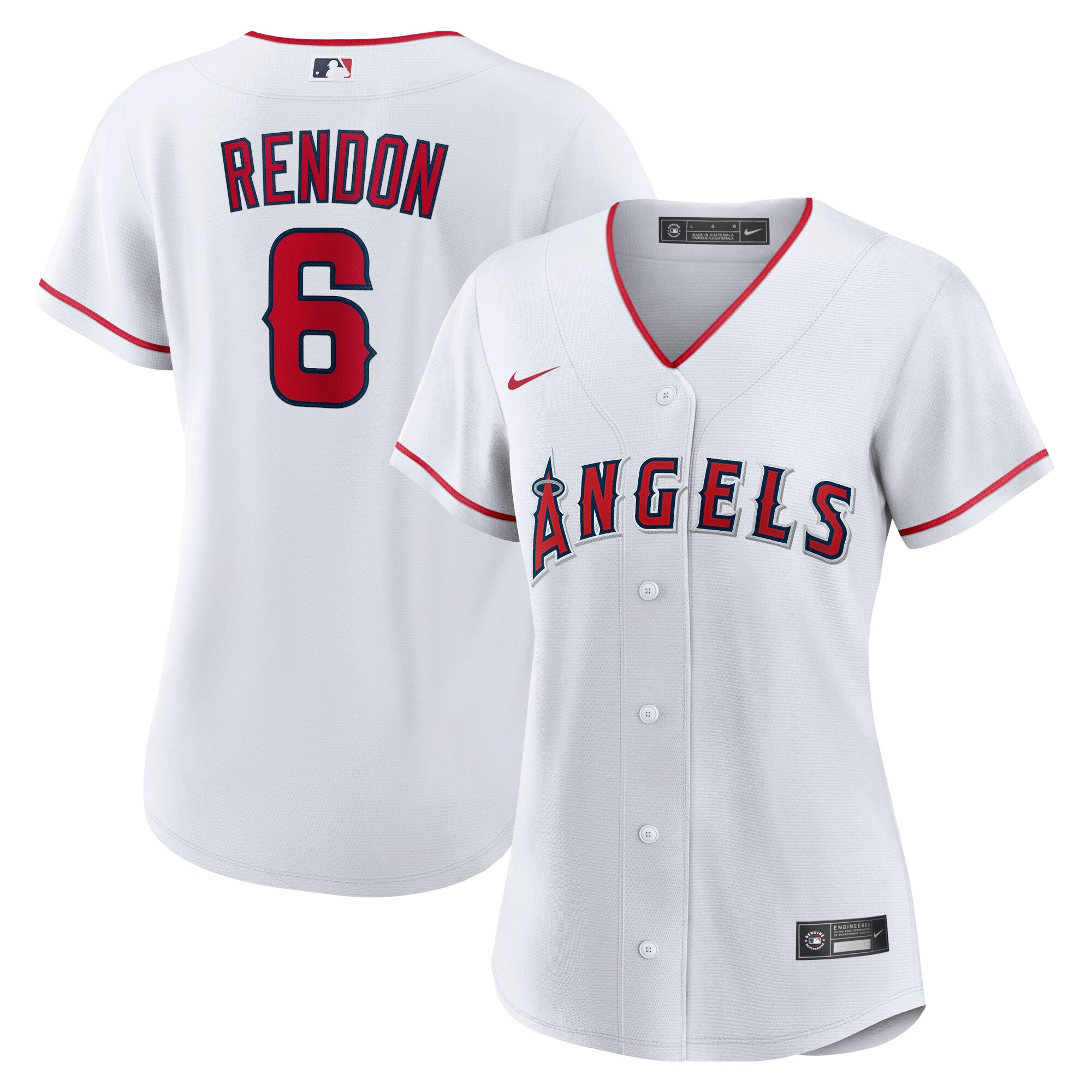 Anthony Rendon Los Angeles Angels  Women's Home Replica Player Jersey - White