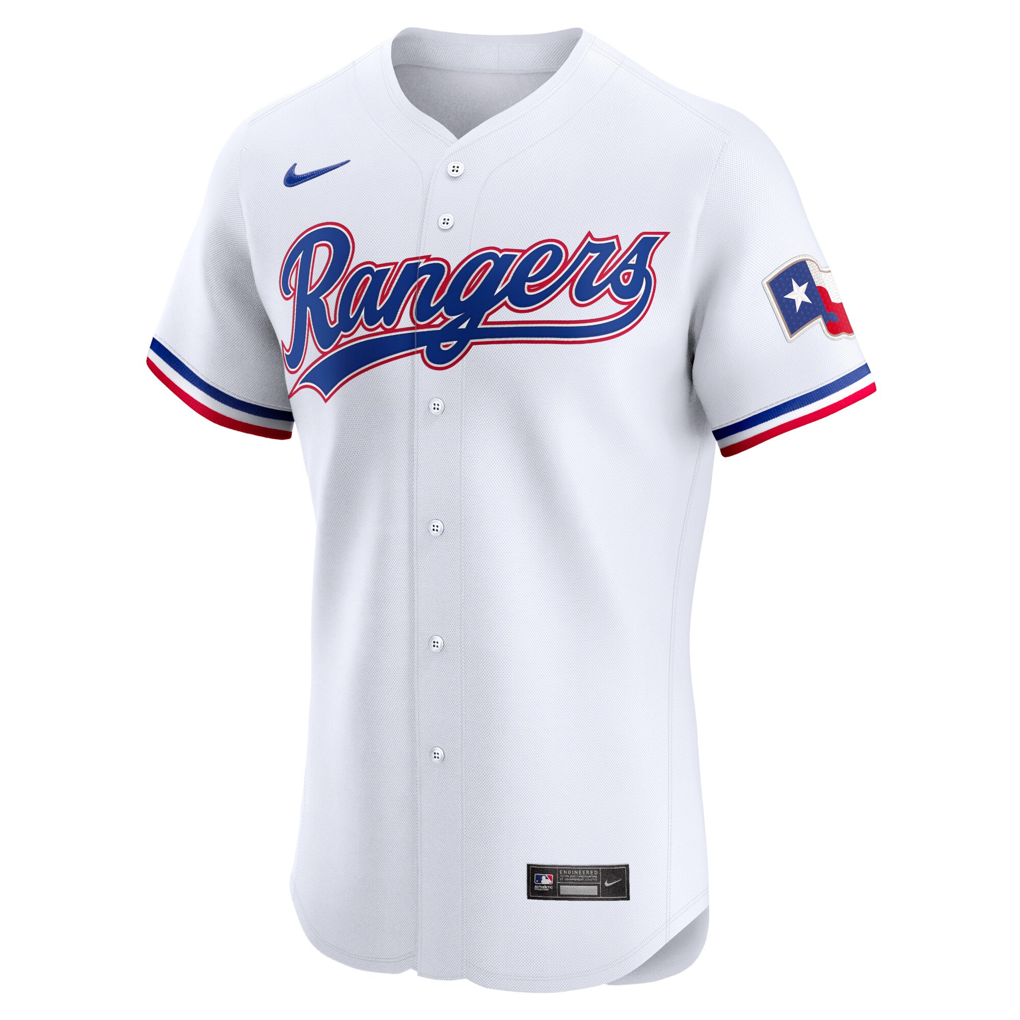 Texas Rangers  Home Elite Jersey - White