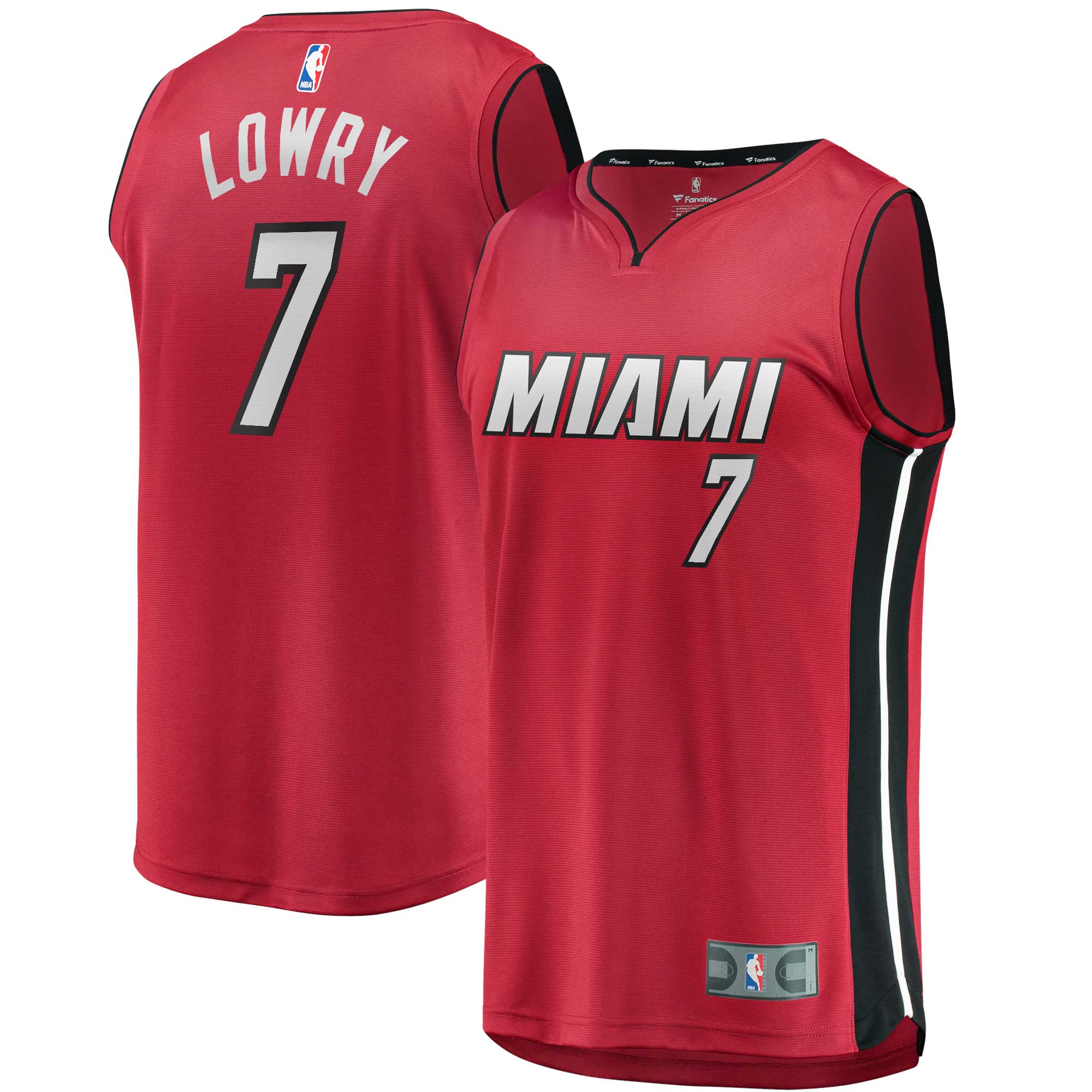 Kyle Lowry Miami Heat Fanatics Fast Break Replica Player Jersey - Statement Edition - Red