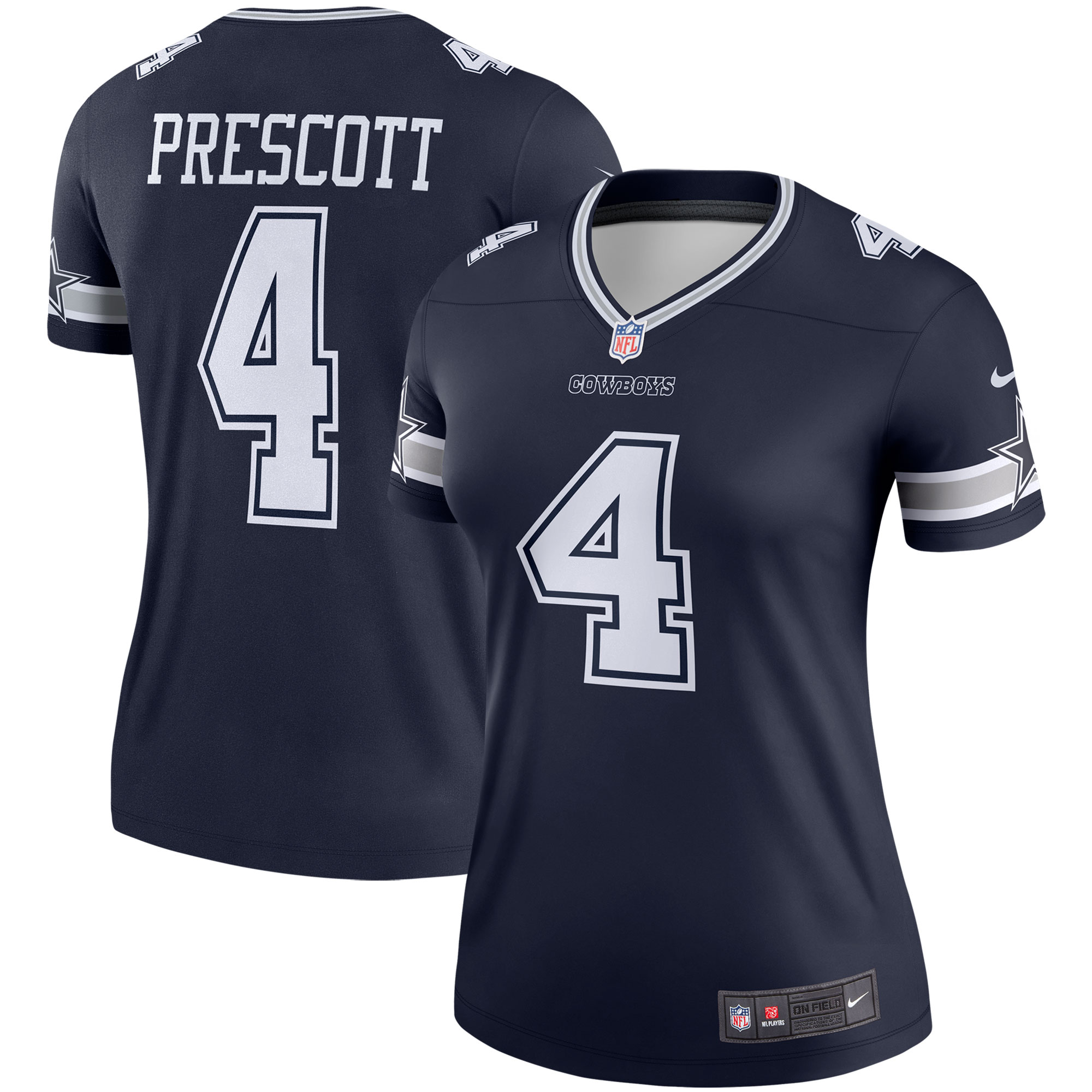 Dak Prescott Dallas Cowboys  Women's Legend Player Jersey - Navy