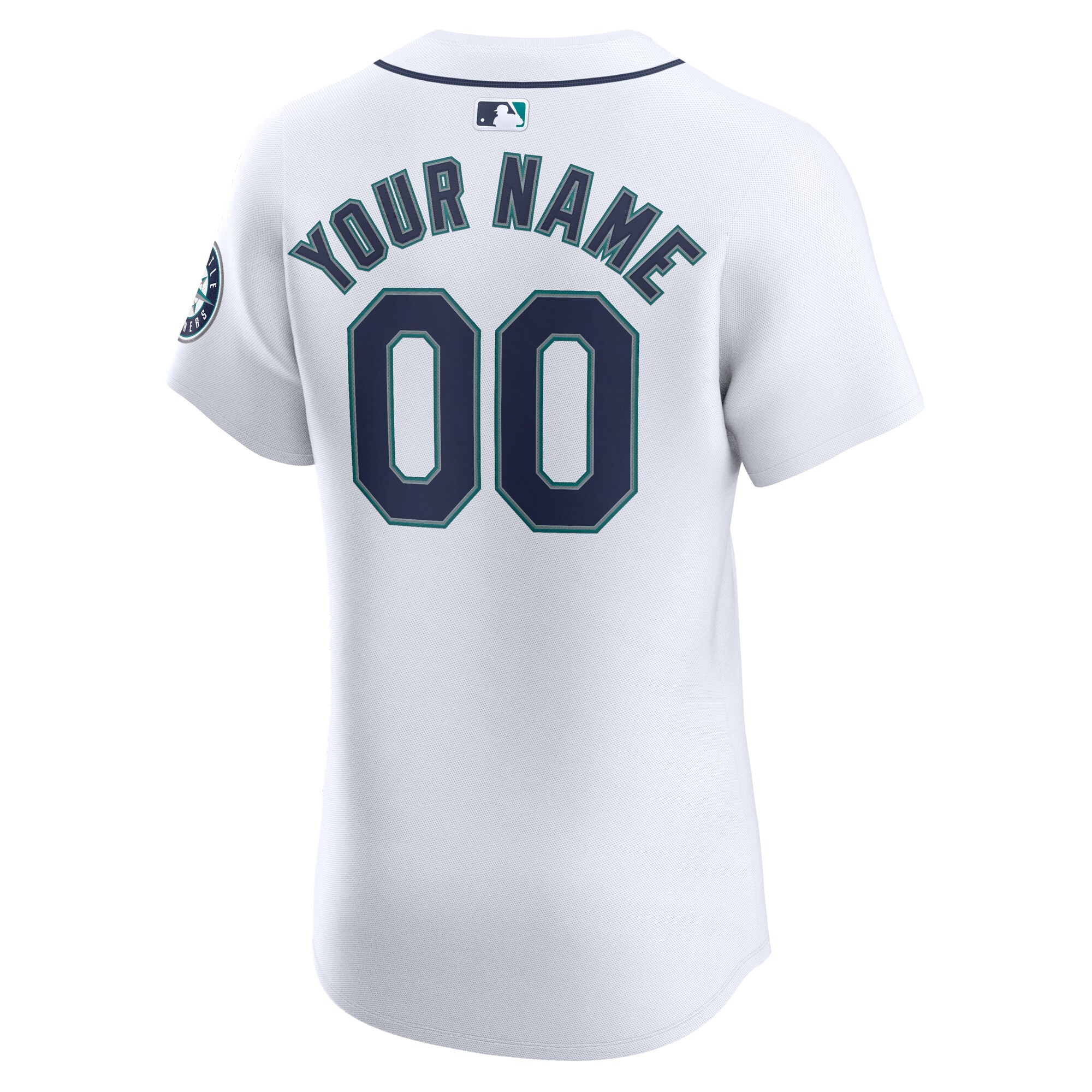 Seattle Mariners  Home Elite Custom Jersey - White