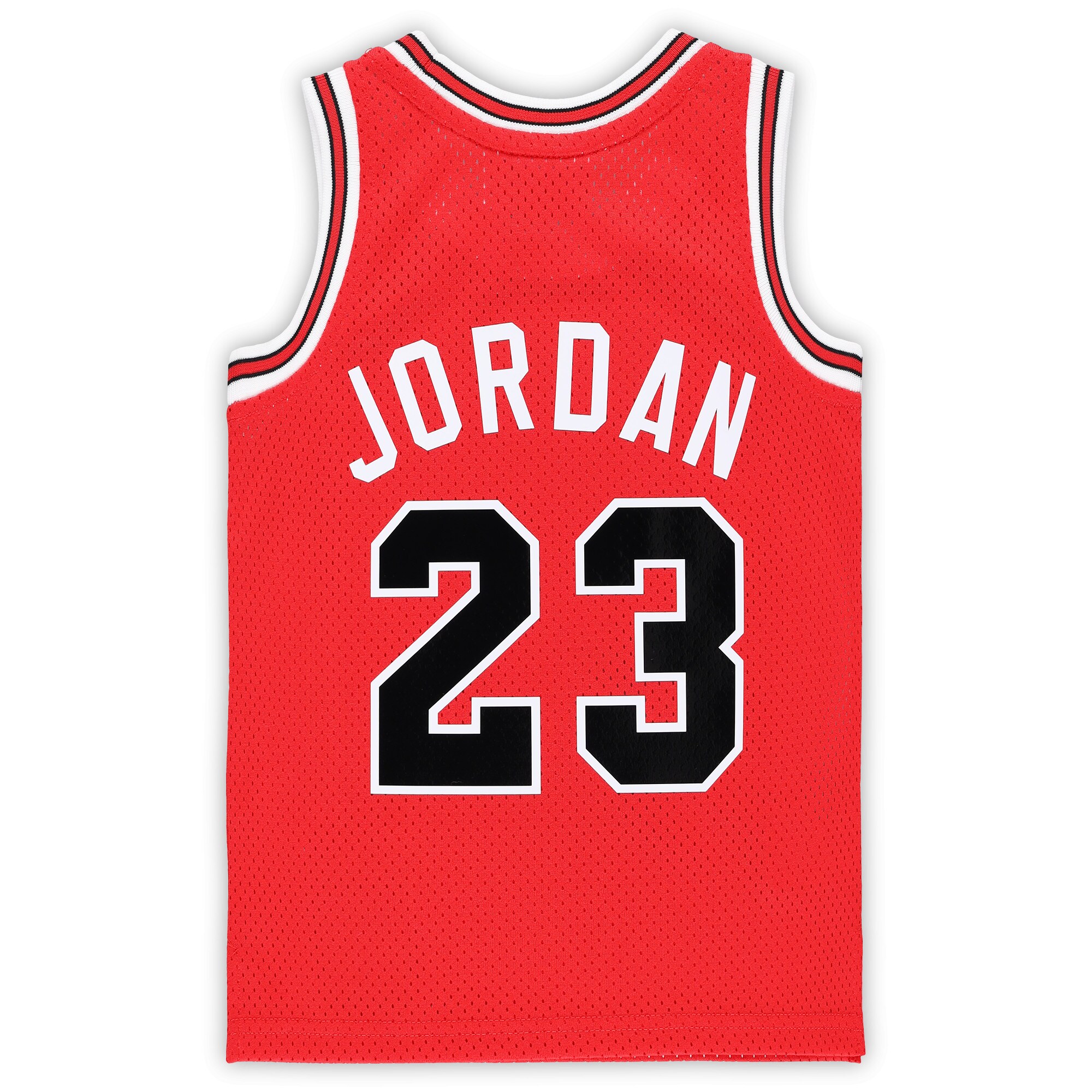 Michael Jordan Chicago Bulls Mitchell & Ness Preschool Hardwood Classics 1984\/85 Authentic Swingman Jersey - Red