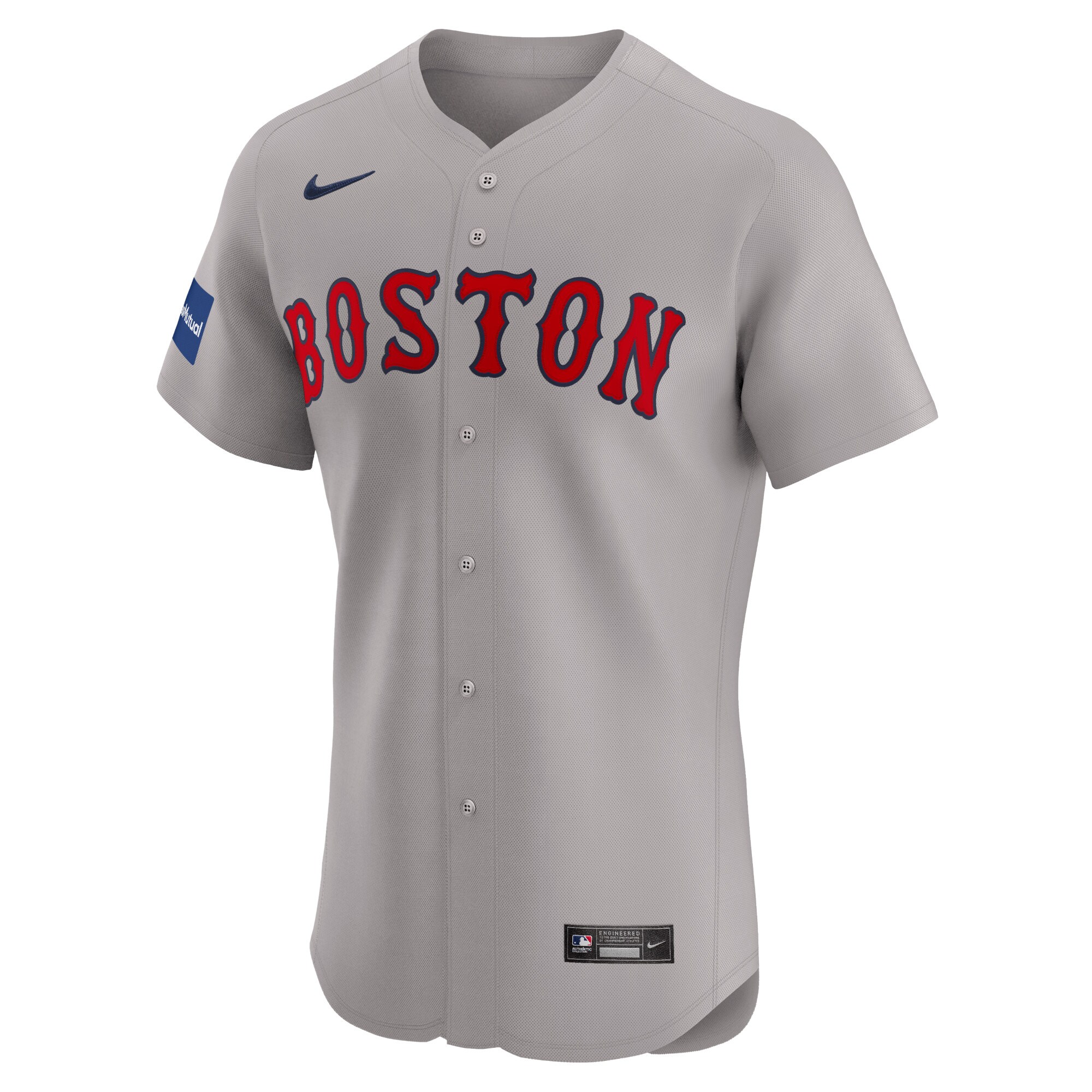 David Ortiz Boston Red Sox  Road Elite Player Jersey - Gray