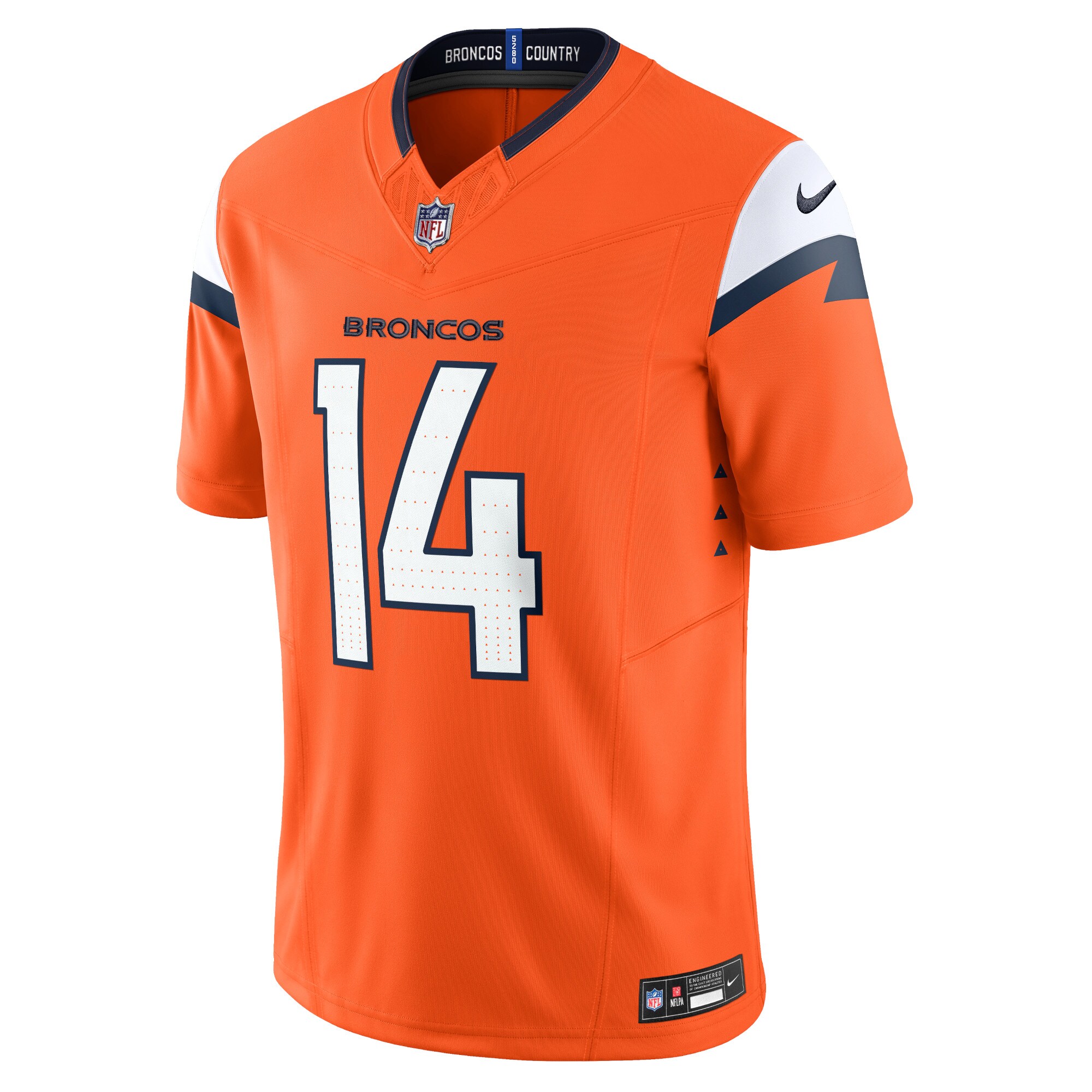 Courtland Sutton Denver Broncos  Vapor F.U.S.E. Limited Jersey - Orange