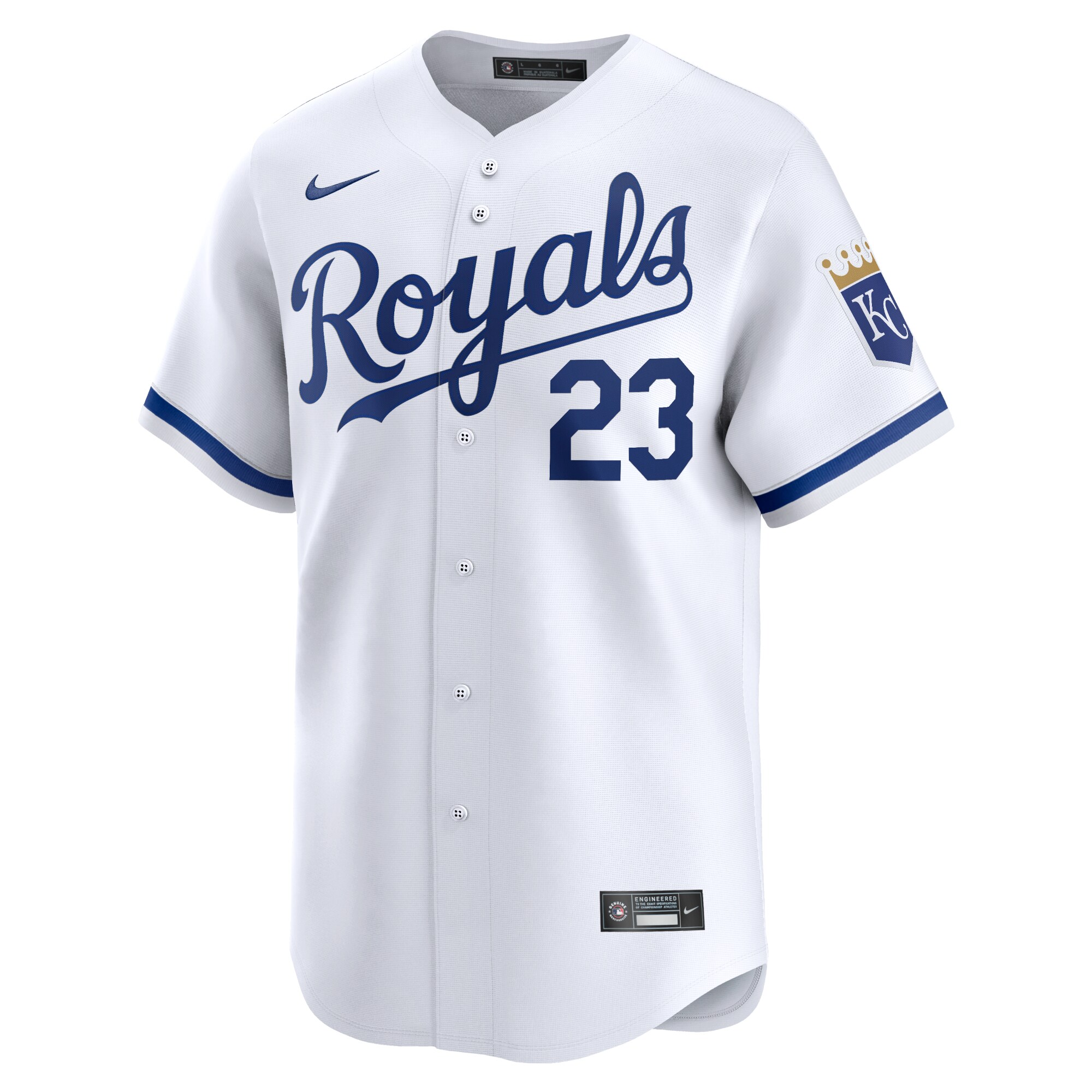 Zack Greinke Kansas City Royals  Home Limited Player Jersey - White