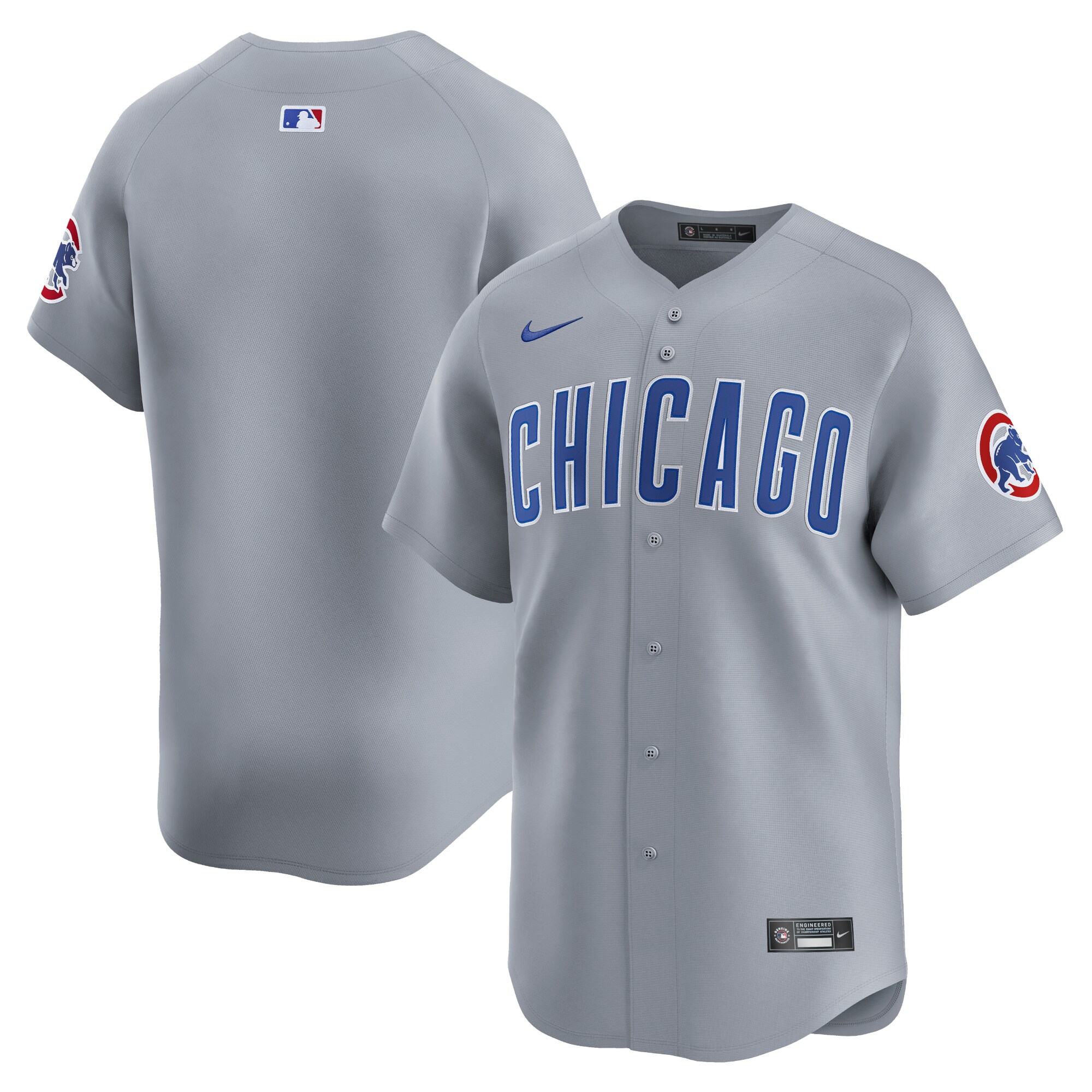 Chicago Cubs  Road Limited Jersey\u00c2\u00a0\u00e2\u20ac\u201c Gray