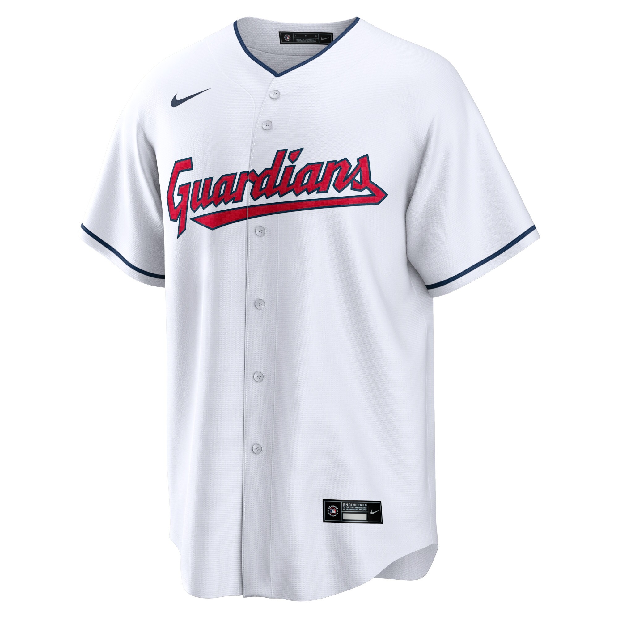 Jos\u00c3\u00a9 Ram\u00c3\u00adrez Cleveland Guardians  Replica Player Jersey - White
