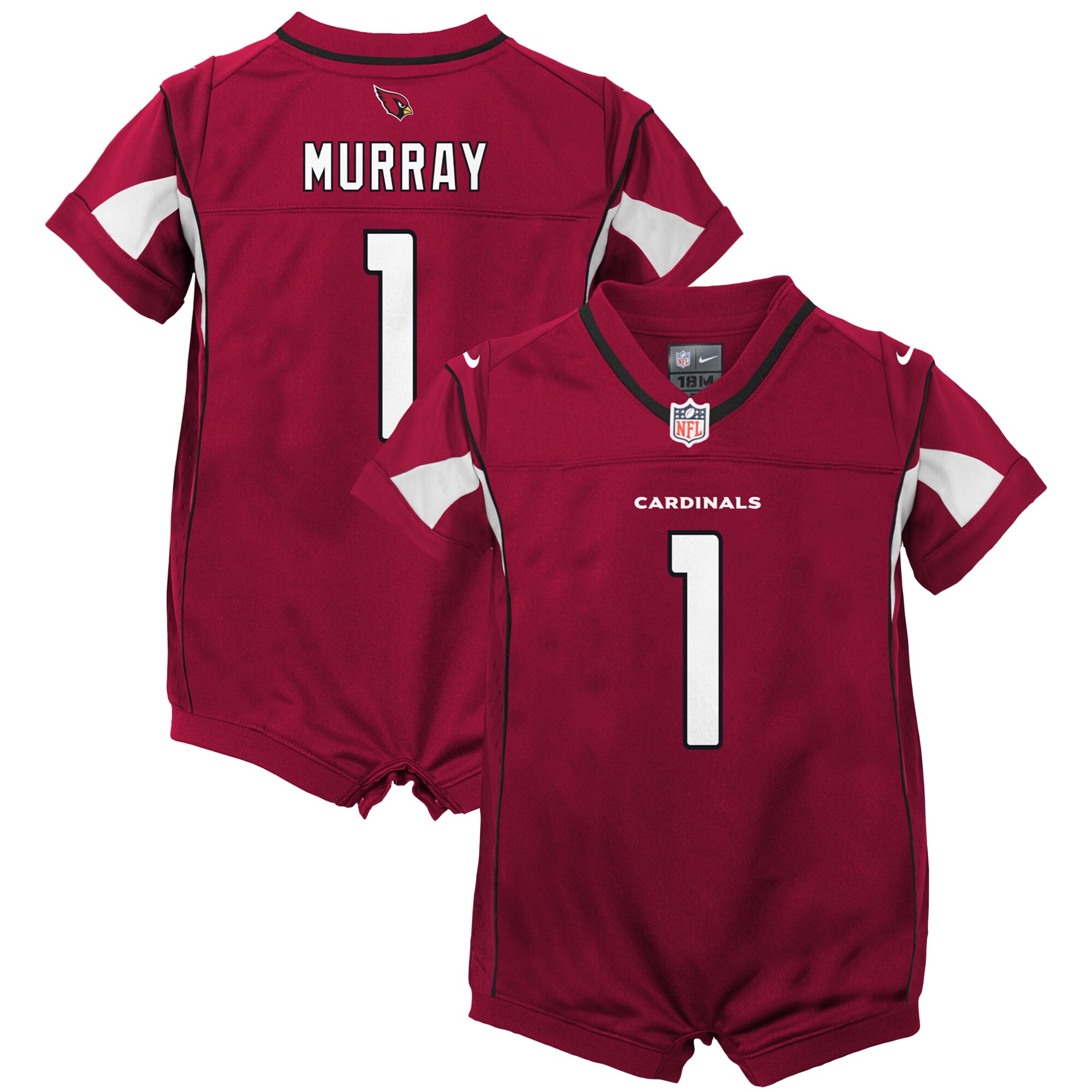 Kyler Murray Arizona Cardinals  Newborn & Infant Game Romper Jersey - Cardinal