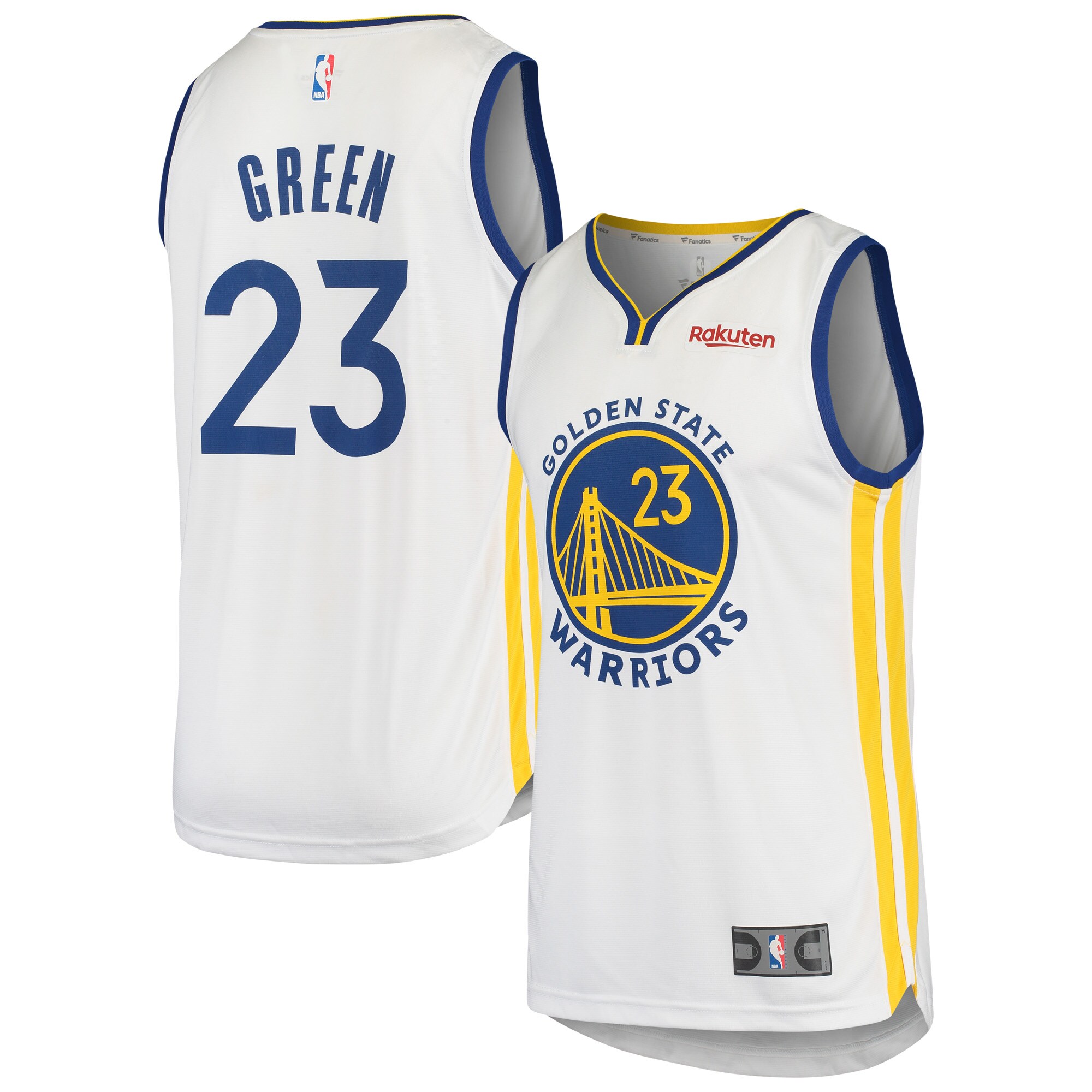Draymond Green Golden State Warriors Fanatics Fast Break Player Jersey - Association Edition - White